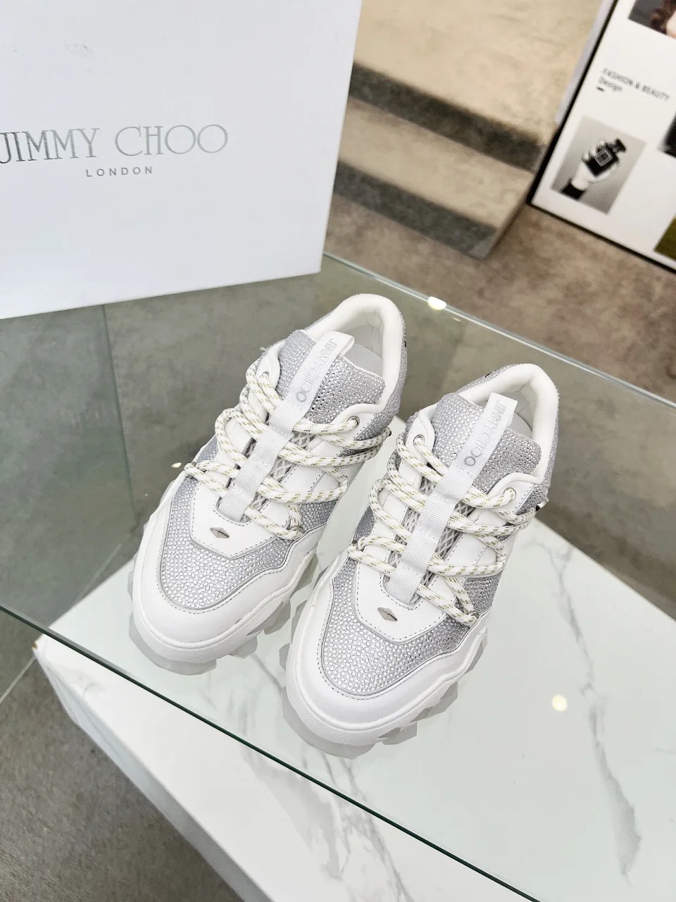 Кроссовки Женские Jimmy Choo 788643