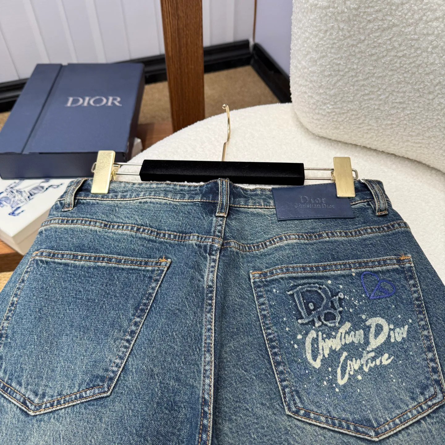 Джинсы Мужские Christian Dior 18029734