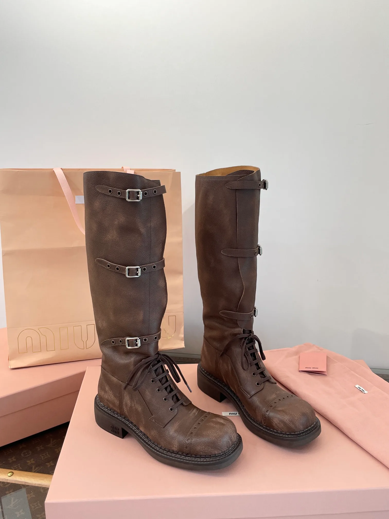 Сапоги Женские Miu Miu 407508