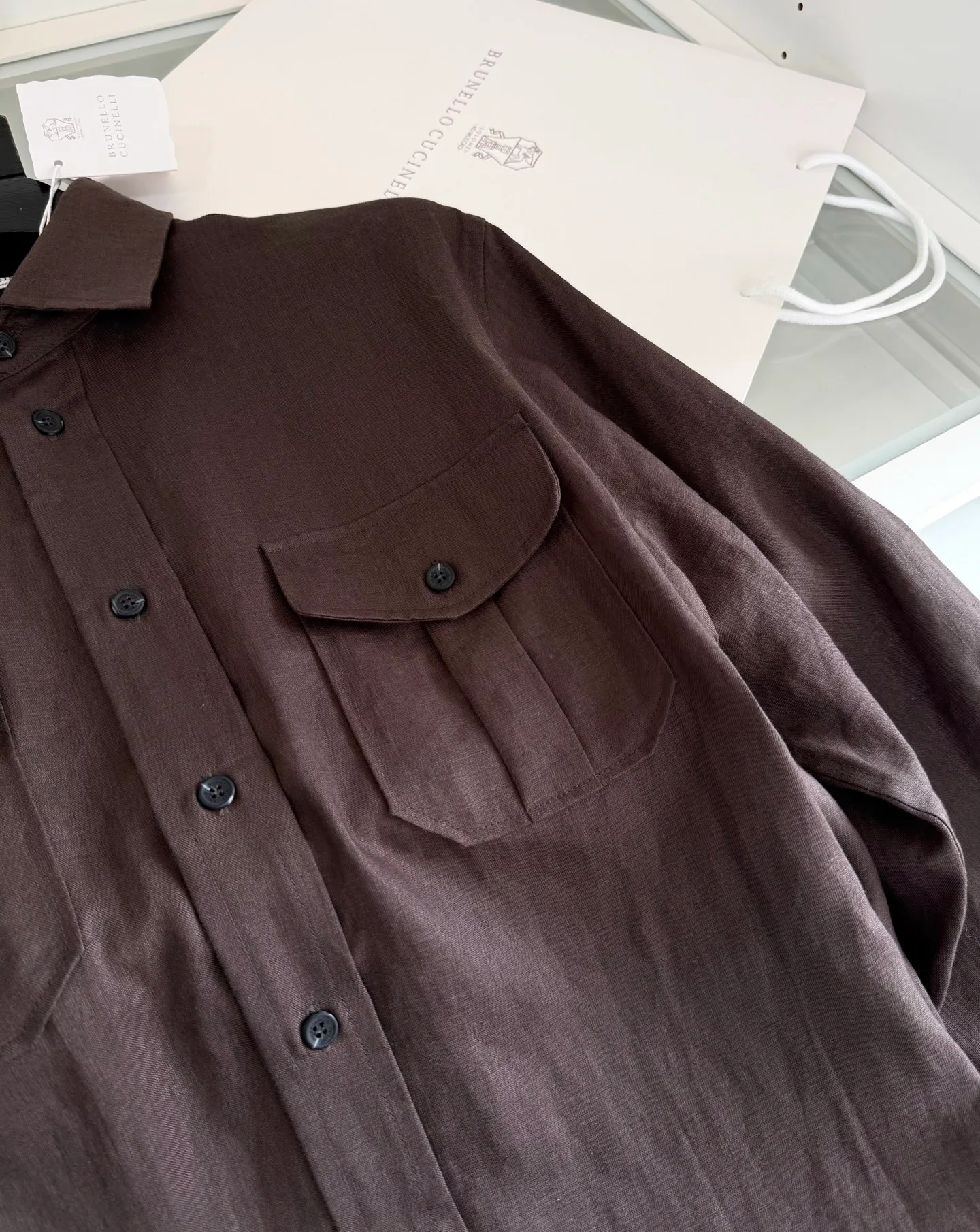 Рубашки Мужские Brunello Cucinelli 13428288