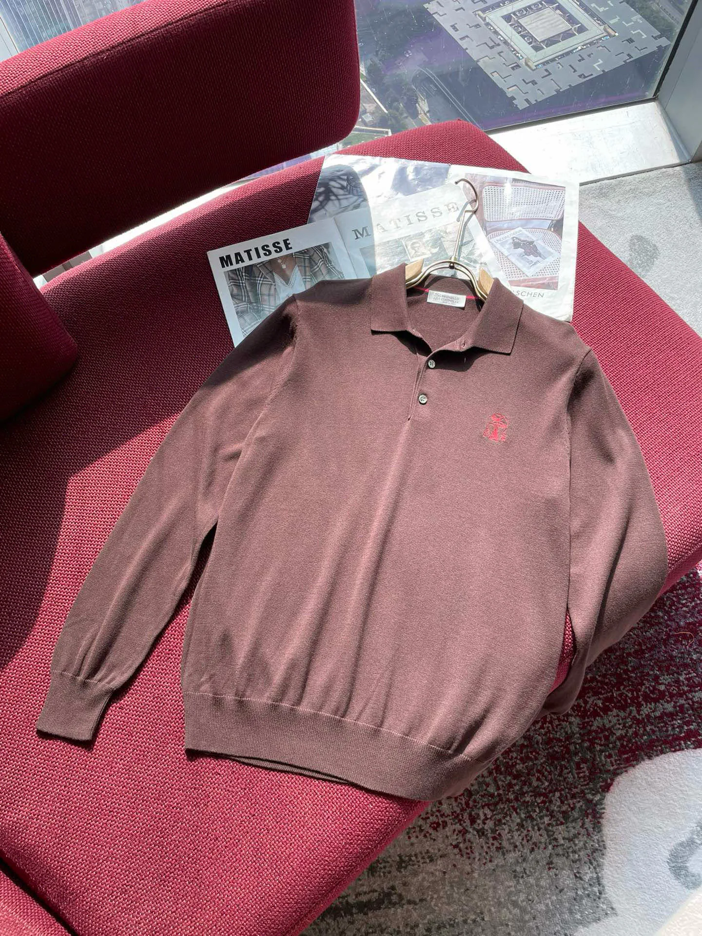 Рубашки Мужские Brunello Cucinelli 9990327