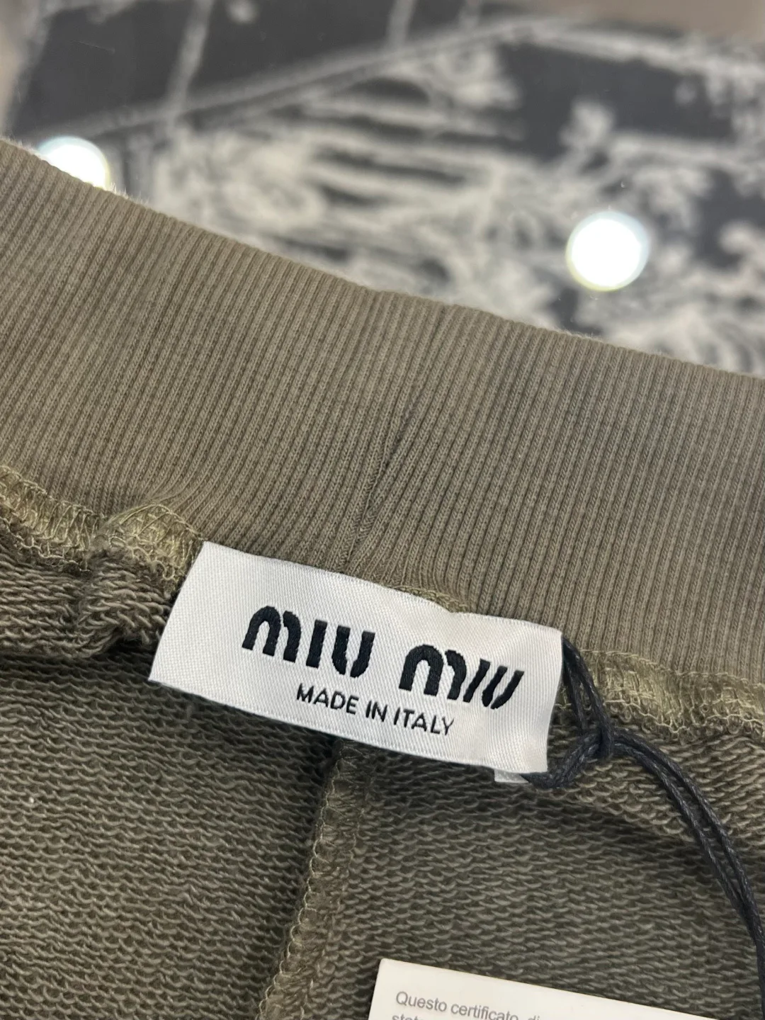 Шорты Мужские Miu Miu 17480527