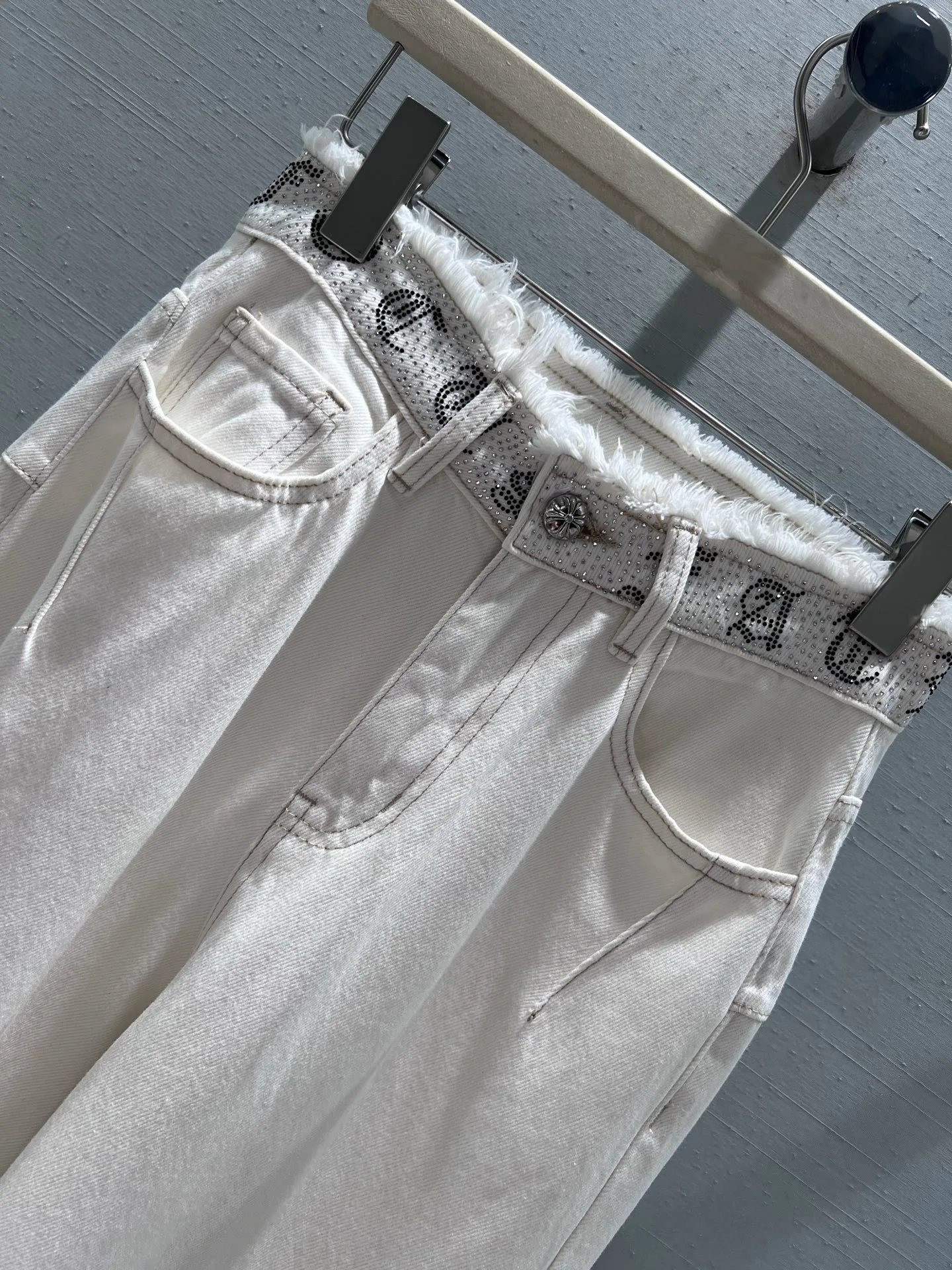 Джинсы Женские Chrome Hearts 4419159