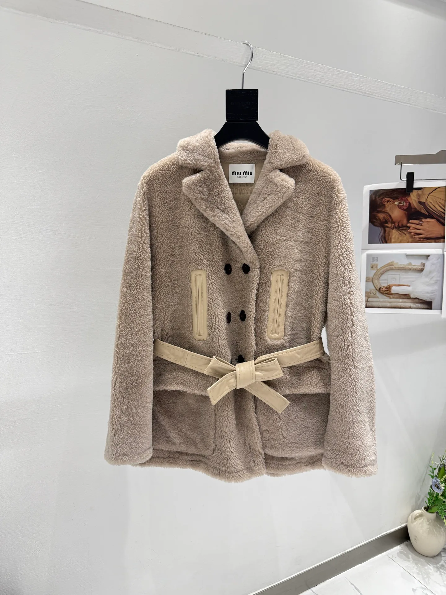 Кожаные Куртки И Дублёнки Женские Miu Miu 4771610