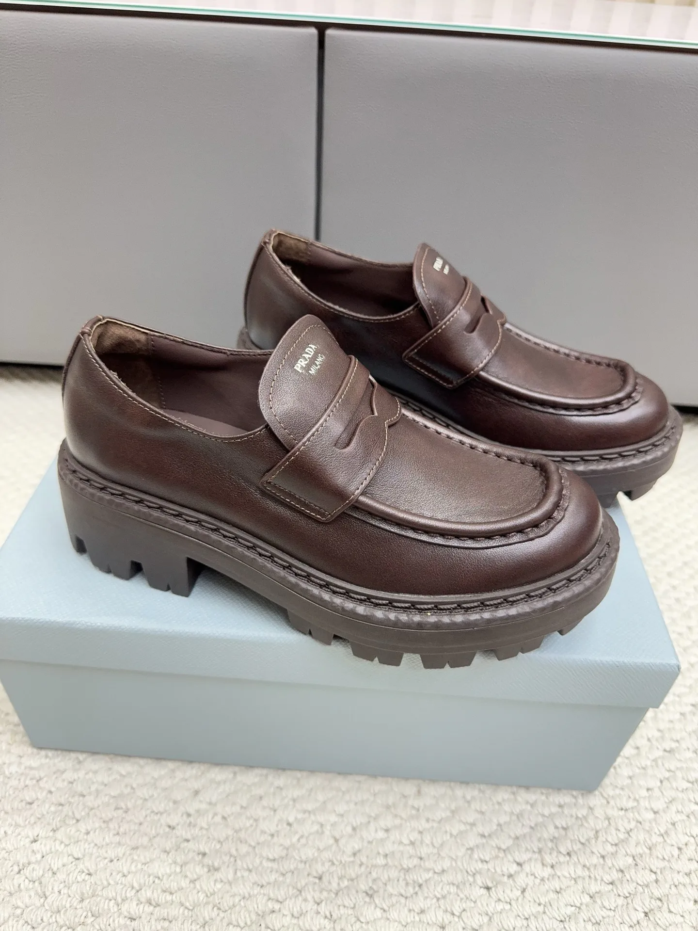 Лоферы И Мокасины Женские Prada 18449788