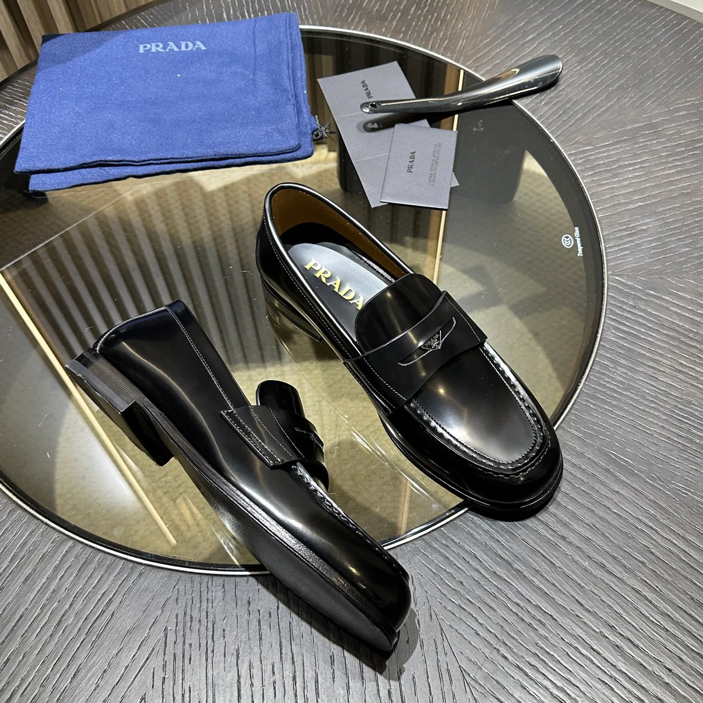 Лоферы И Туфли Мужские Prada 18192333
