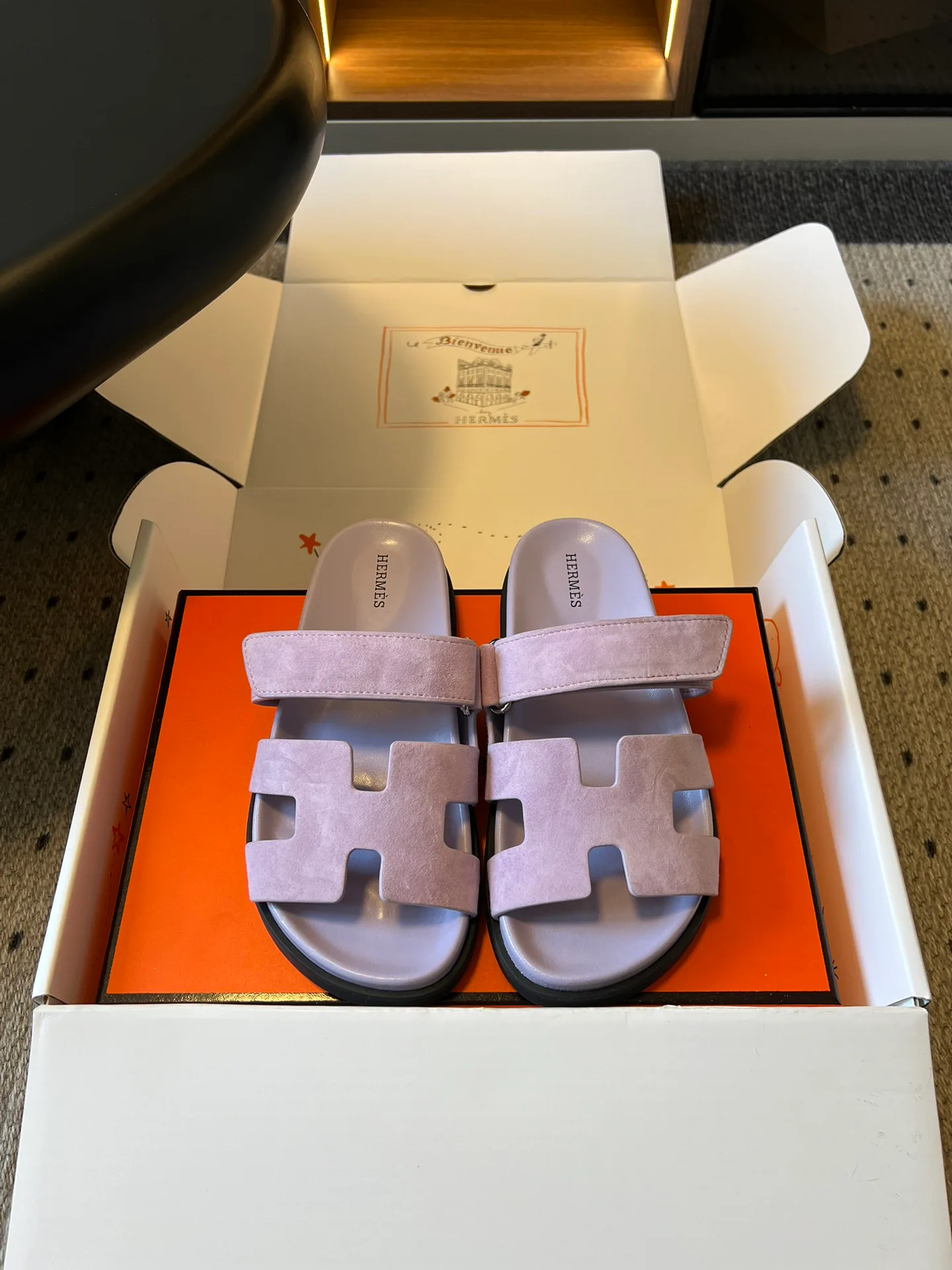 Шлепанцы Женские Hermes 12777607