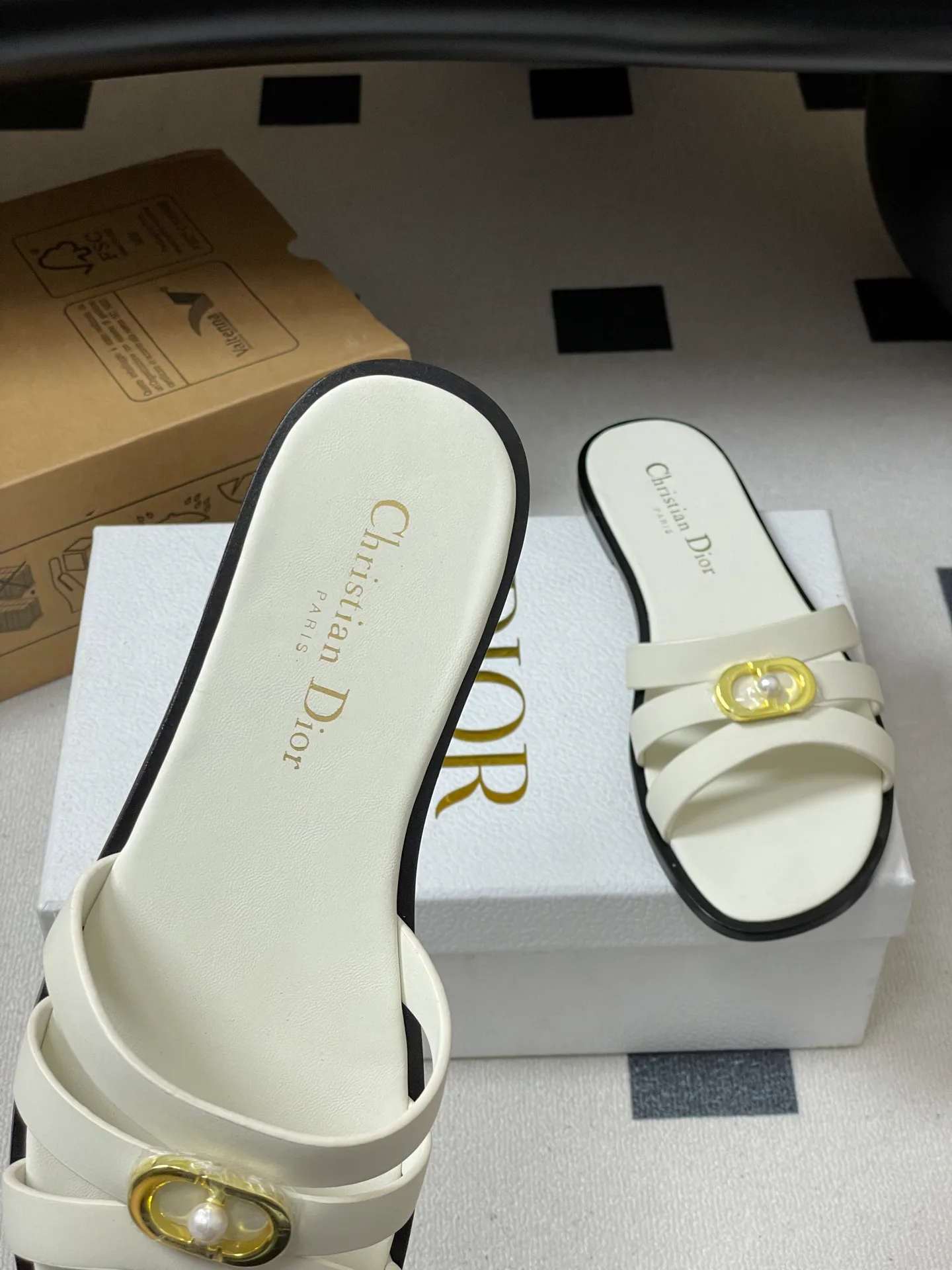 Шлепанцы Женские Christian Dior 300688