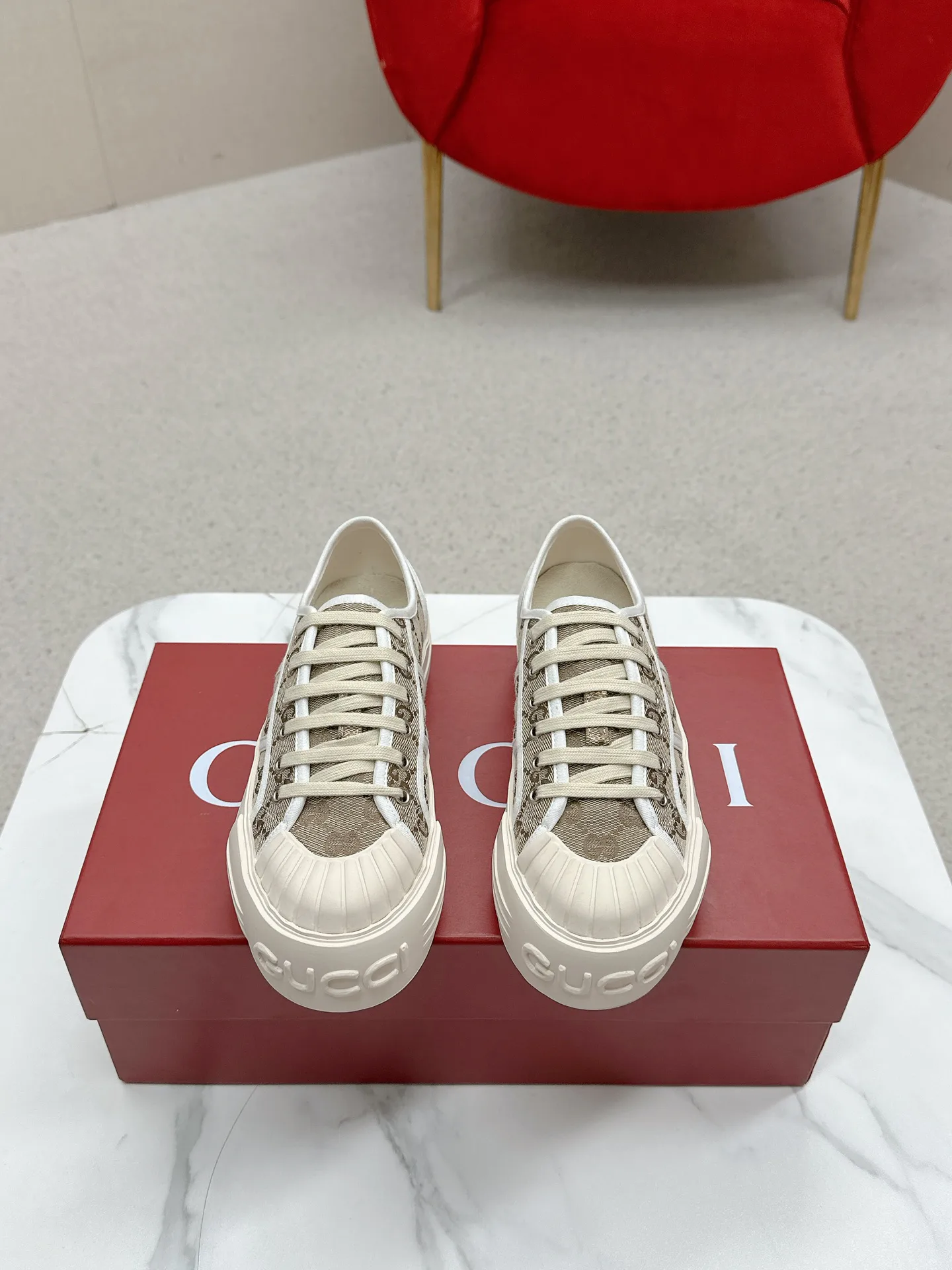 Кеды Женские Gucci 489718