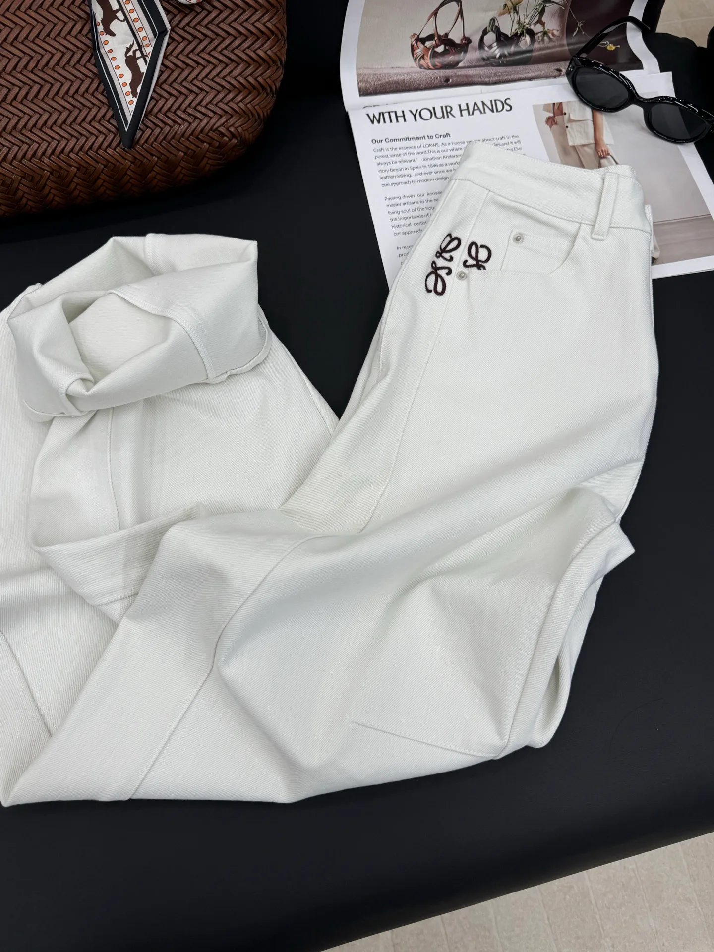 Джинсы Женские Loewe 115703