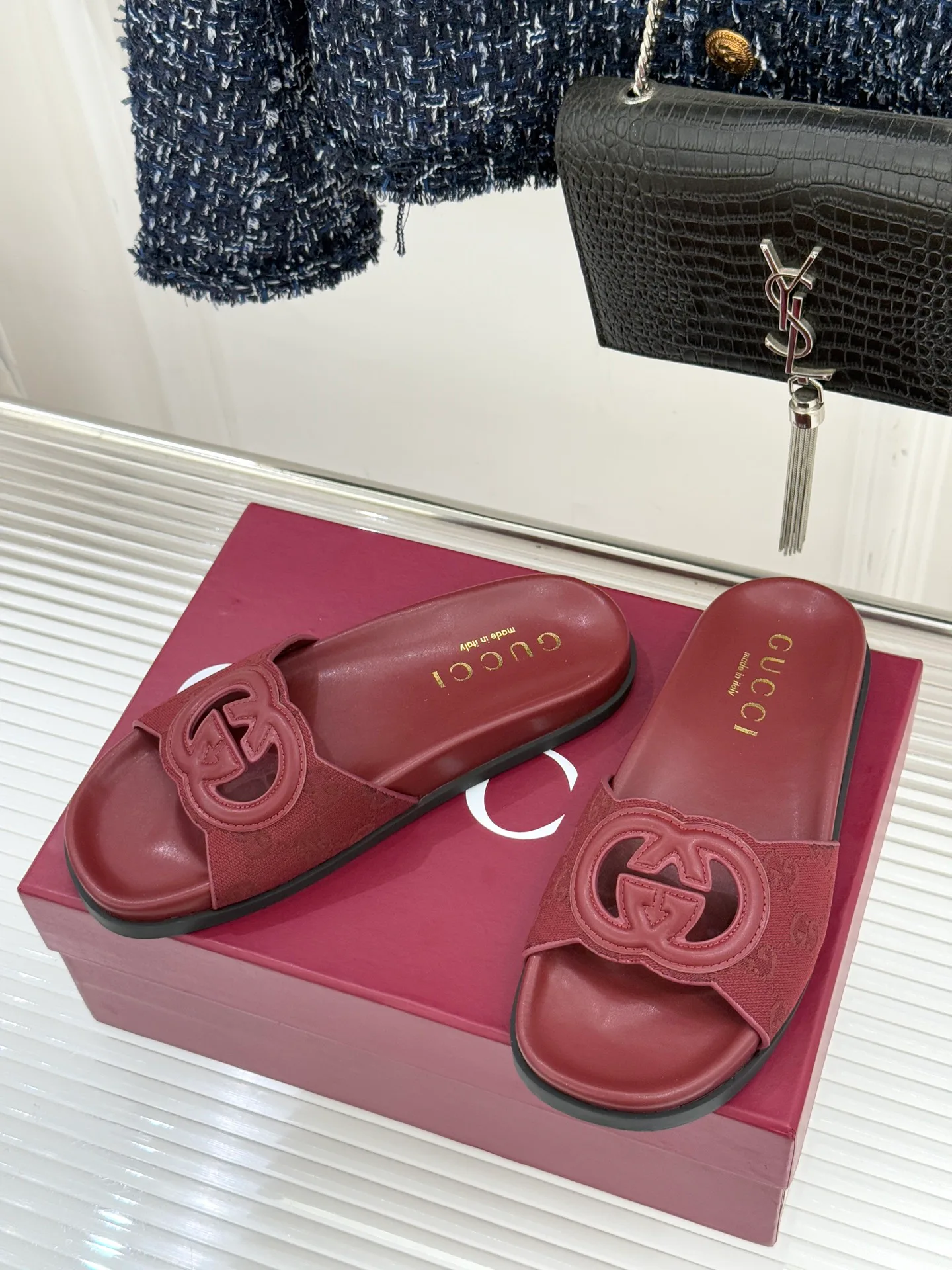 Шлепанцы Женские Gucci 4761374