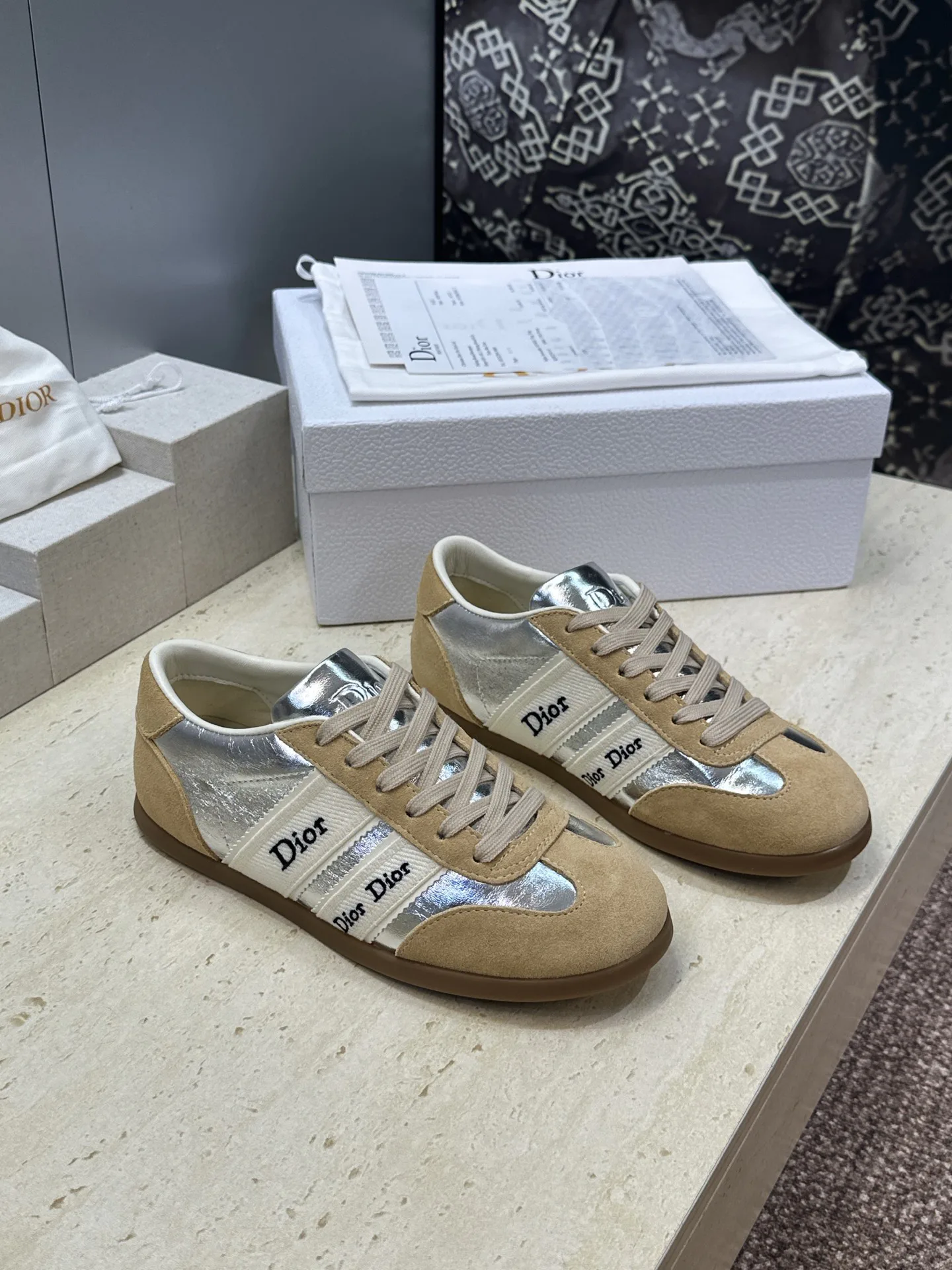 Кроссовки Женские Christian Dior 17612347