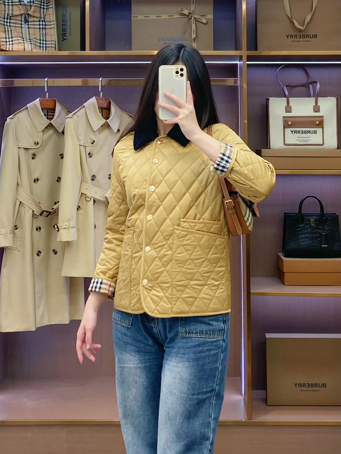 Куртки И Пуховики Женские Burberry 2420430