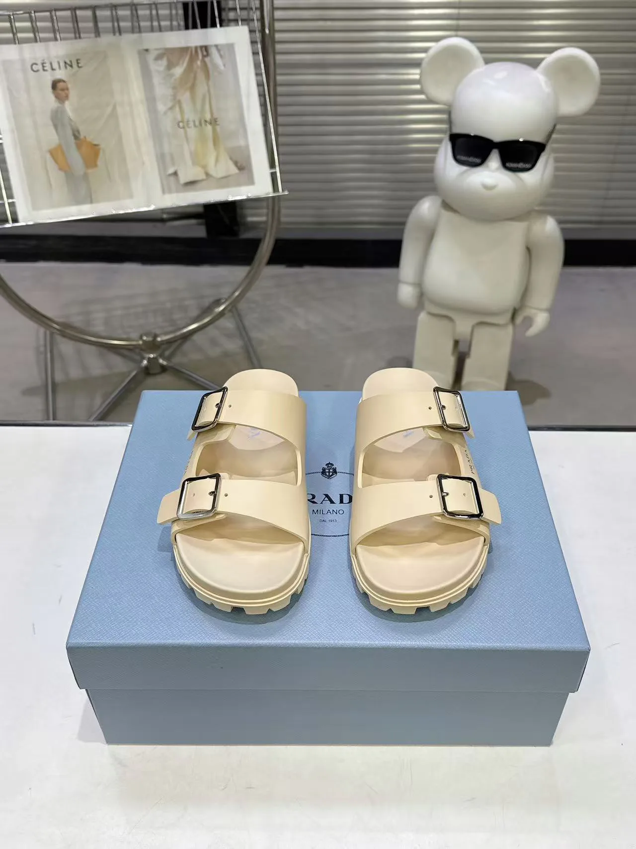 Шлепанцы Женские Prada 10270242