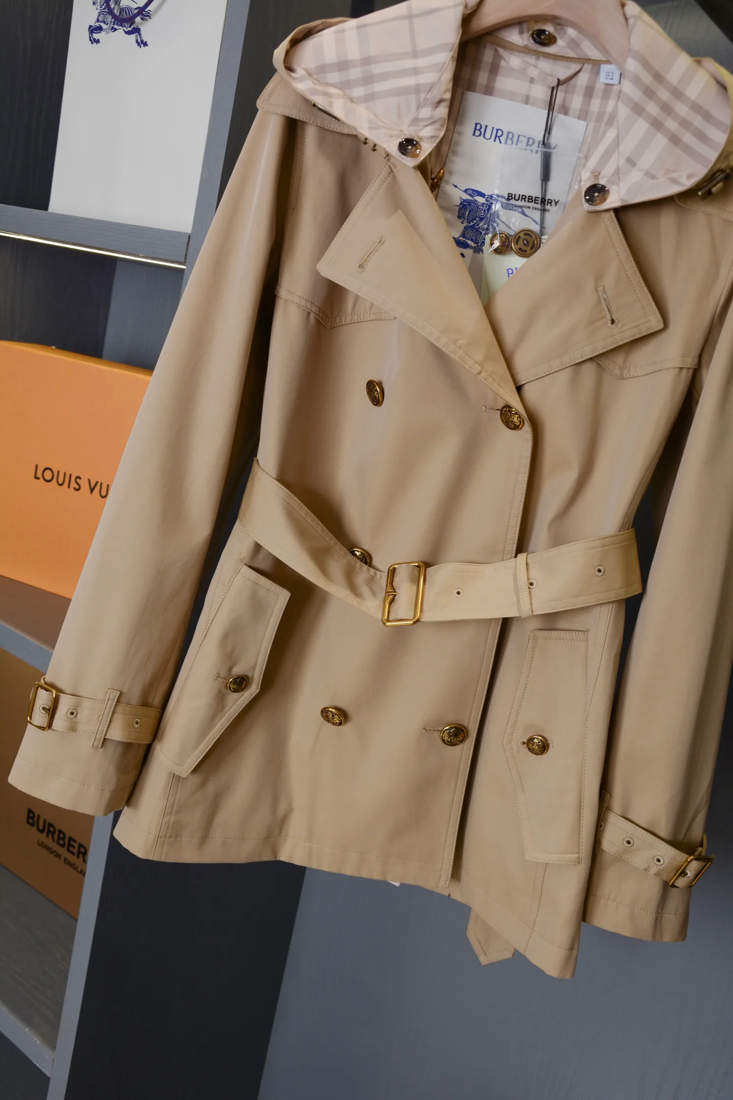 Тренчи Женские Burberry 18728894