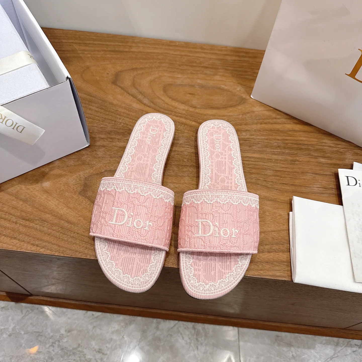 Шлепанцы Женские Christian Dior 1279942