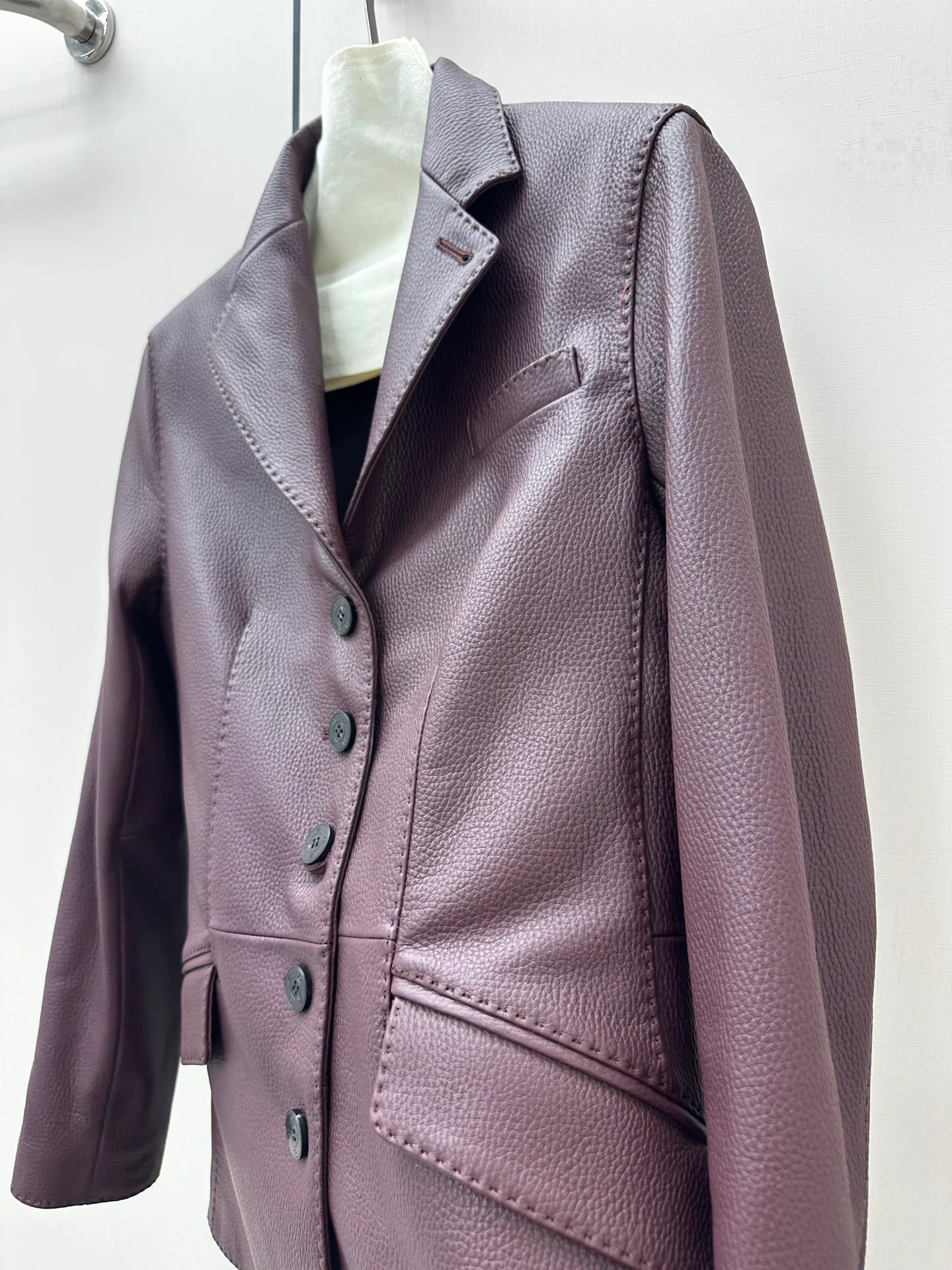 Кожаные Куртки И Дублёнки Женские Hermes 17341009