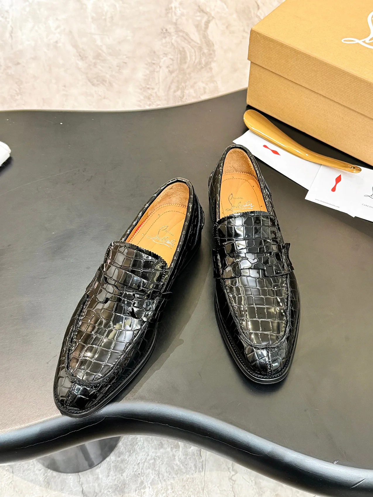 Лоферы Мужские Christian Louboutin 58086