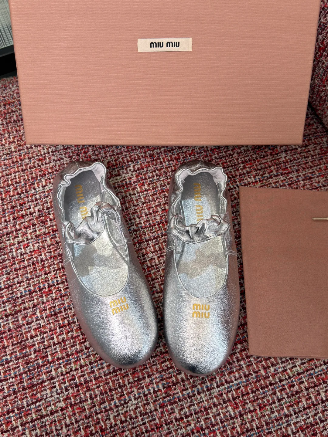 Балетки Женские Miu Miu 13359902