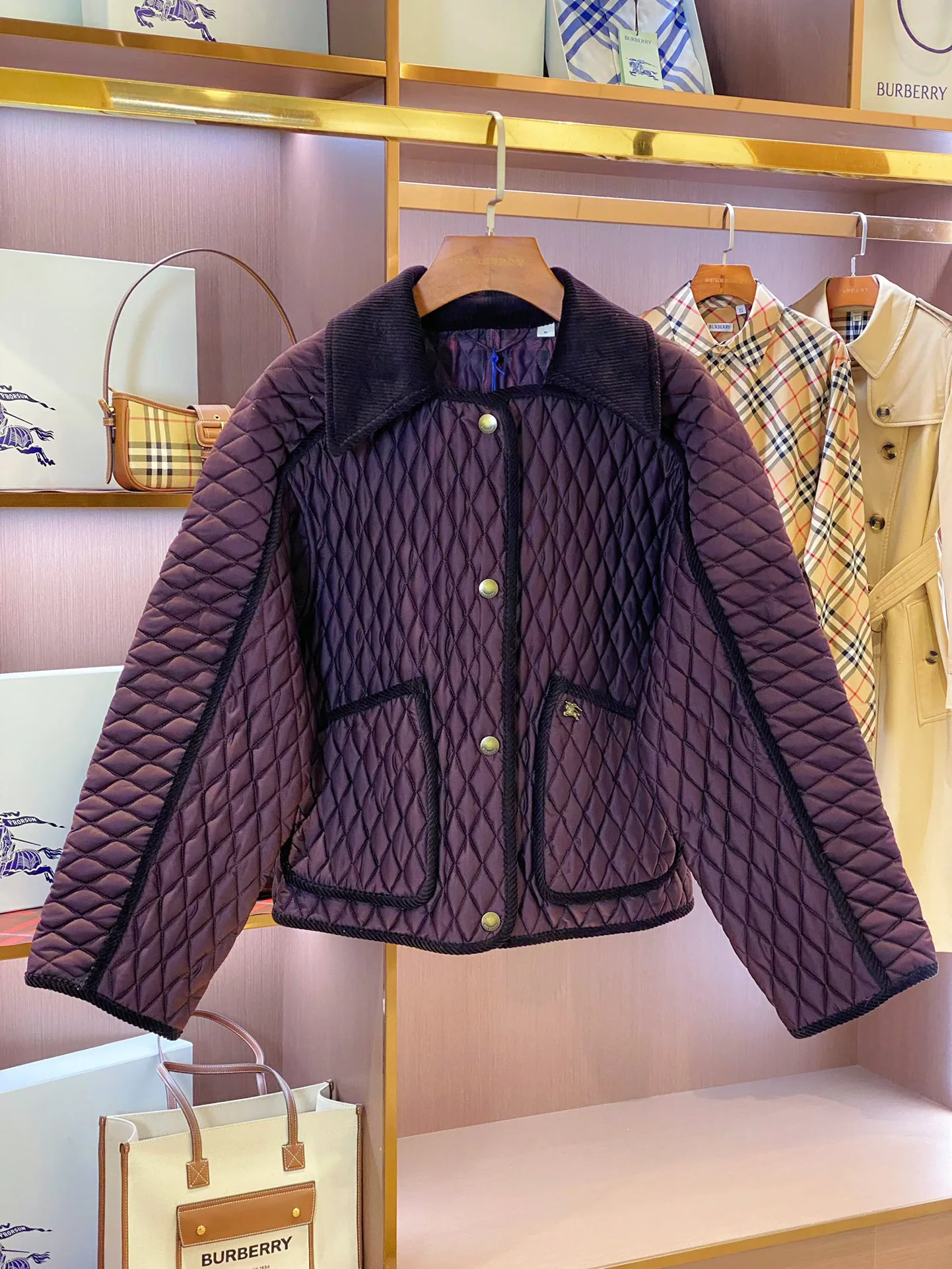 Куртки И Пуховики Женские Burberry 19097359