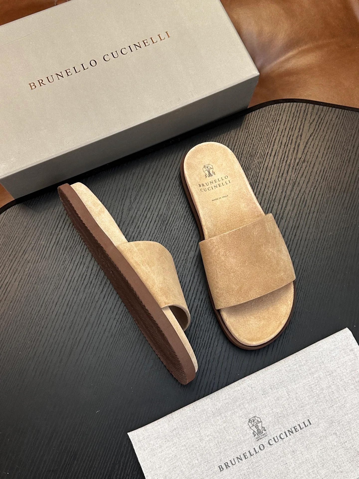 Тапочки Мужские Brunello Cucinelli 14548944