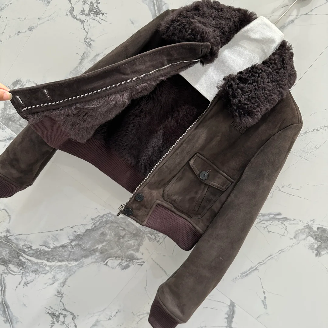 Кожаные Куртки И Дублёнки Женские Miu Miu 875259