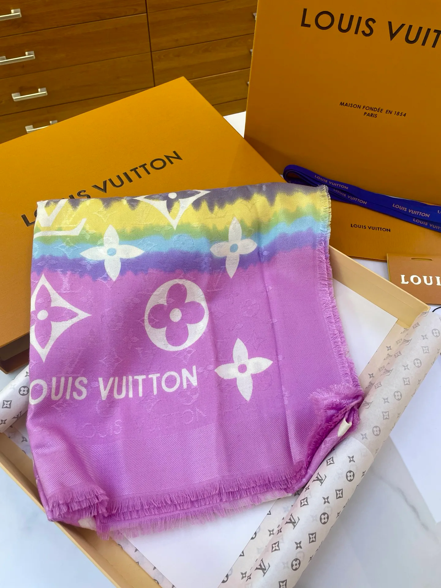 Шарфы Louis Vuitton 4874457