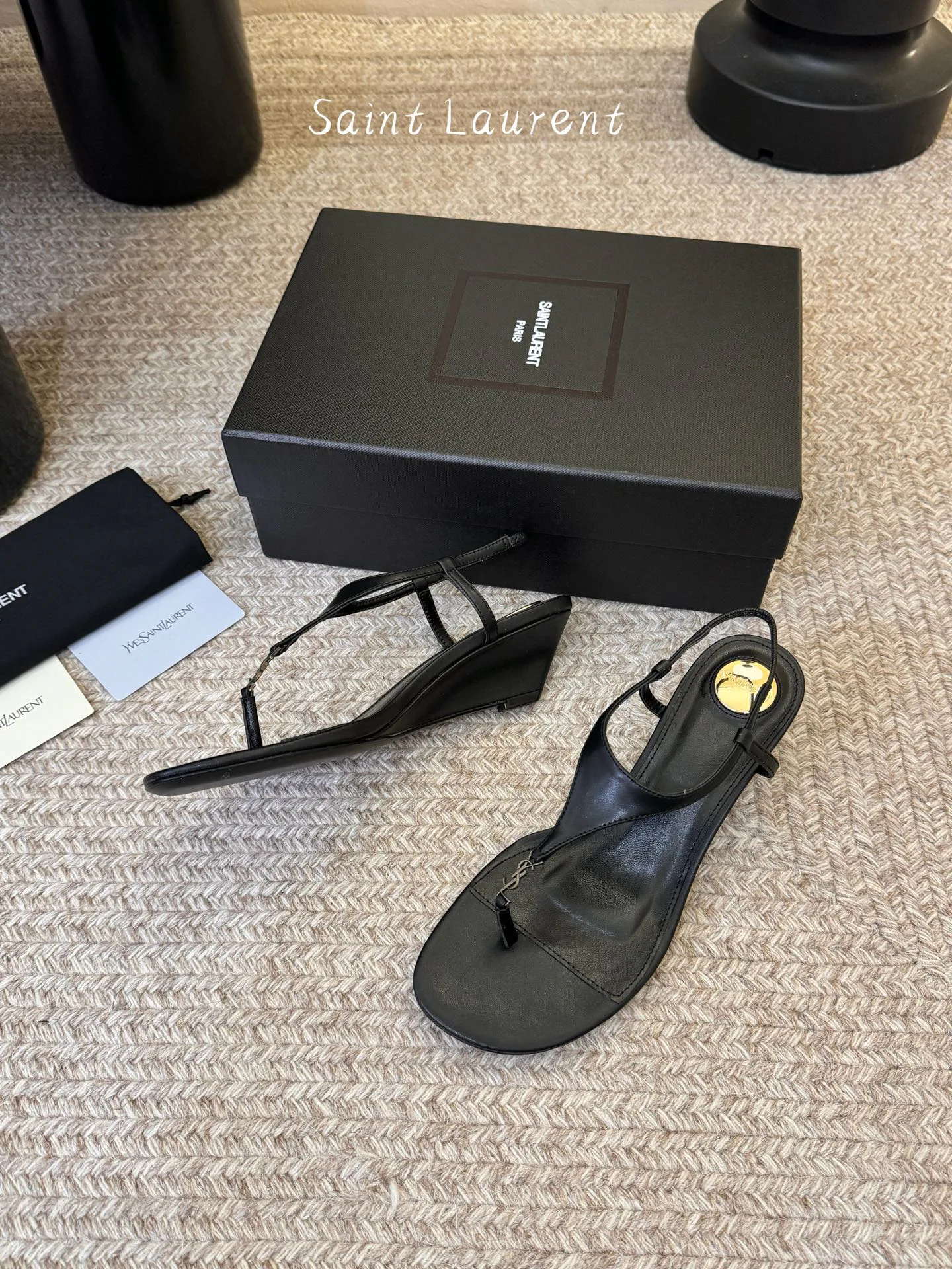 Сандалии Женские Saint Laurent 12780308