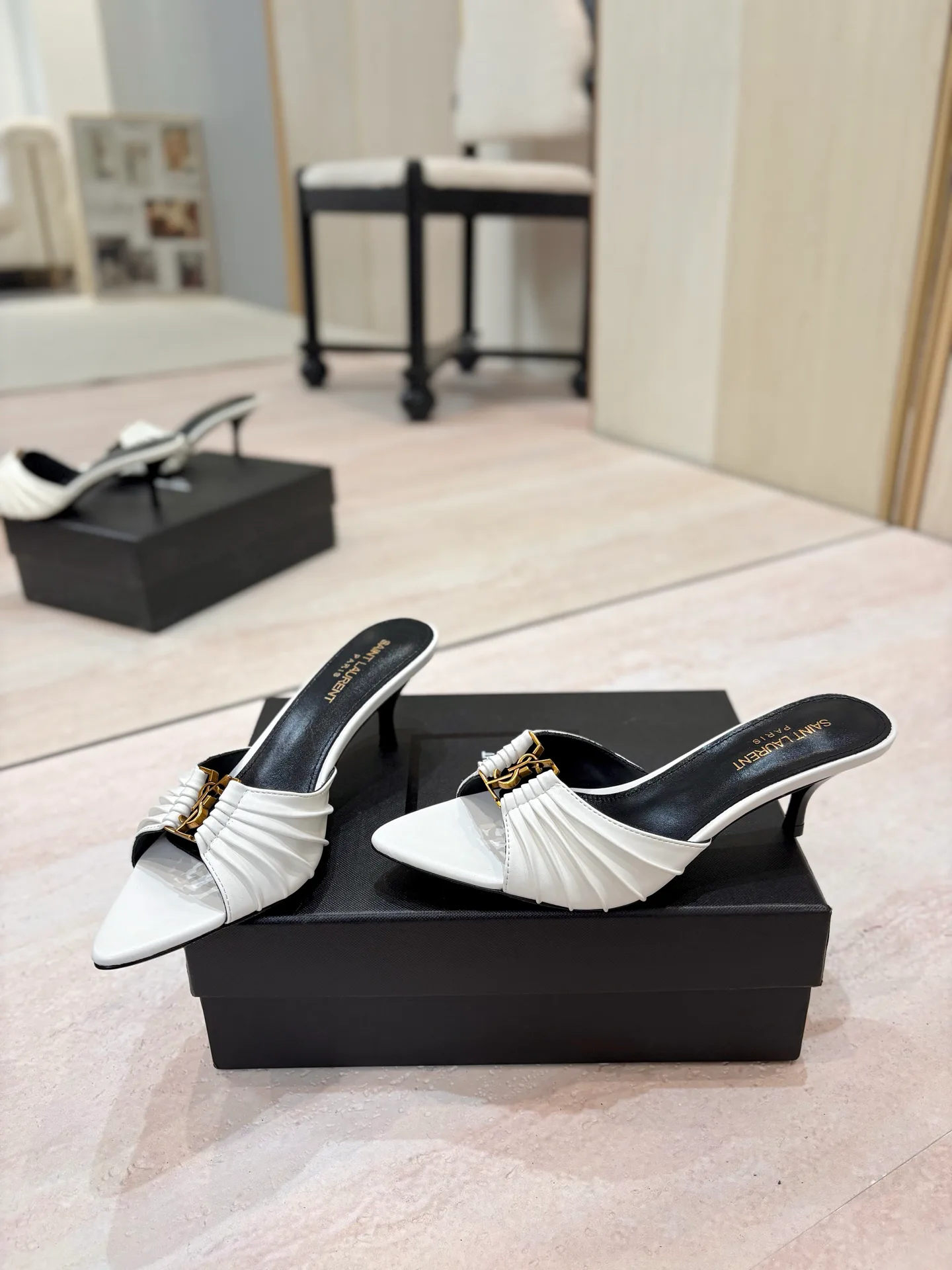 Мюли И Сабо Женские Saint Laurent 17476033