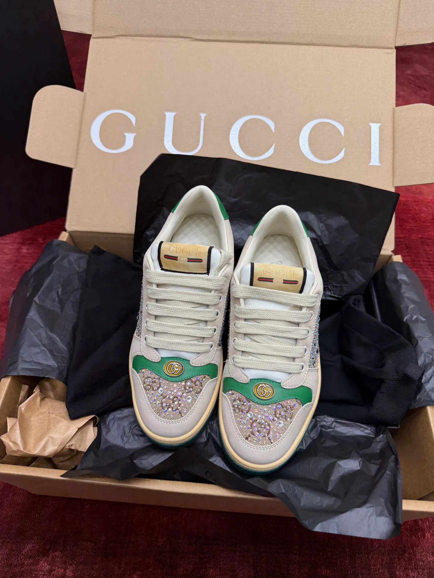 Кроссовки Женские Gucci 18995233