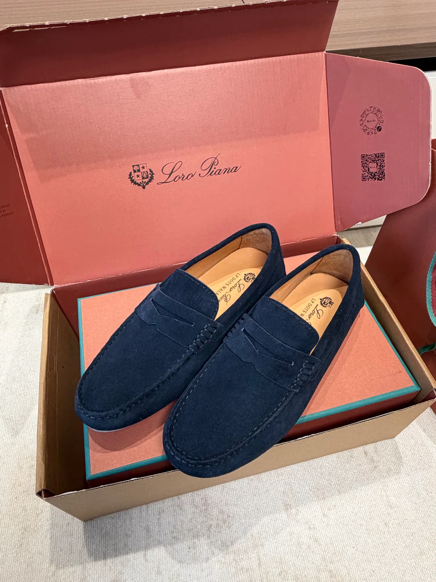 Мокасины Мужские Loro Piana 11692823