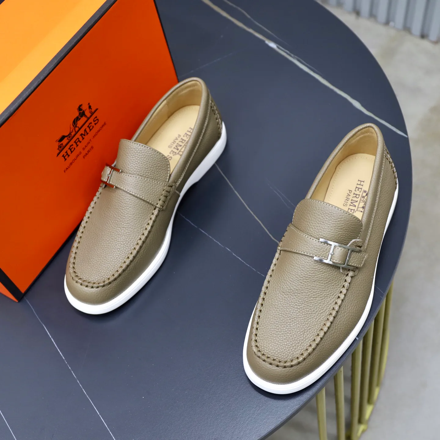 Лоферы И Туфли Мужские Hermes 18103101