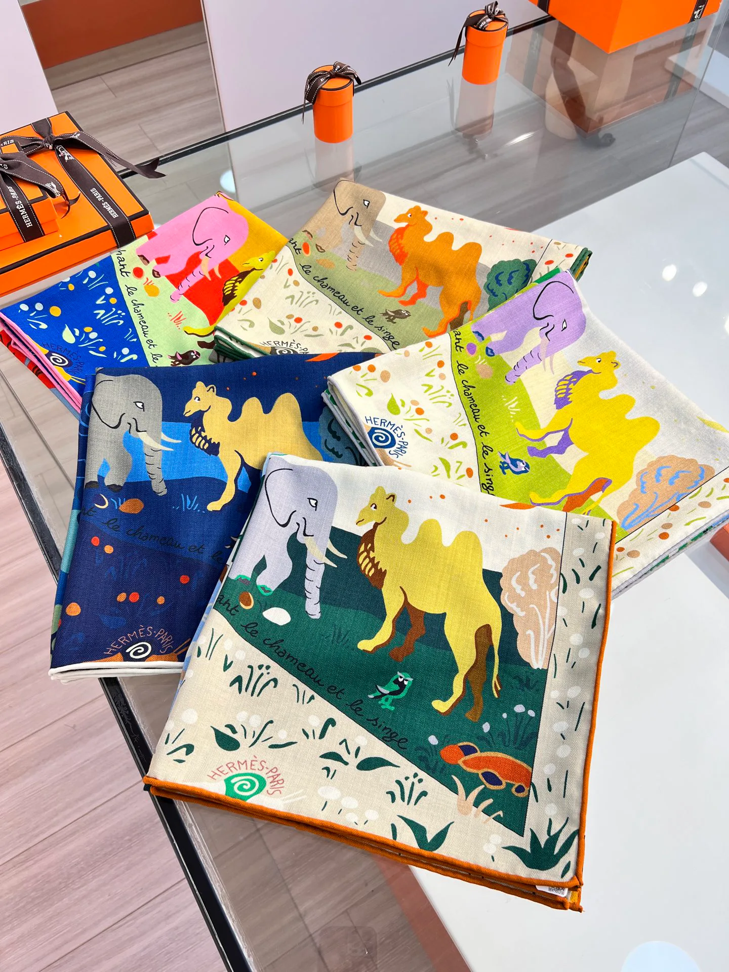 Шарфы Hermes 251369