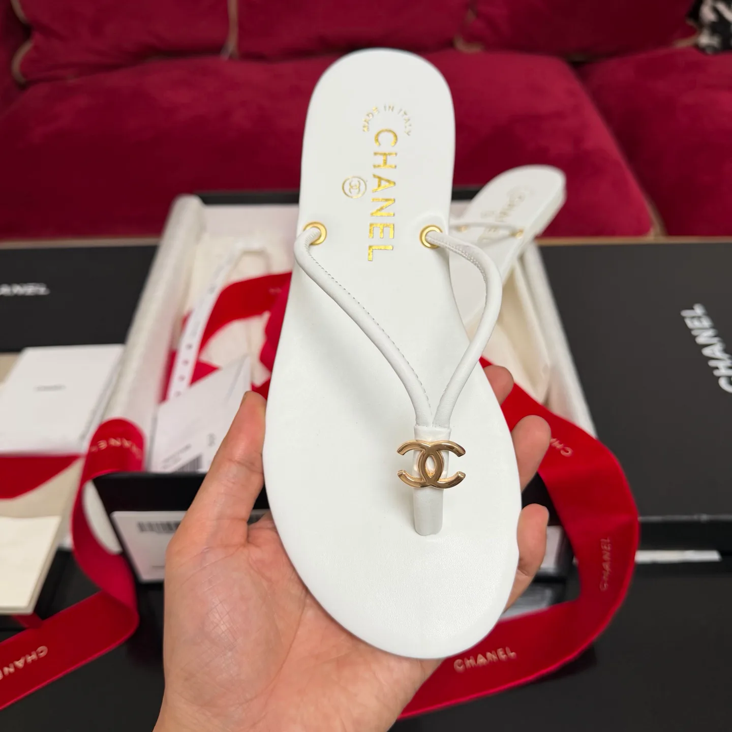 Шлепанцы Женские Chanel 11640617