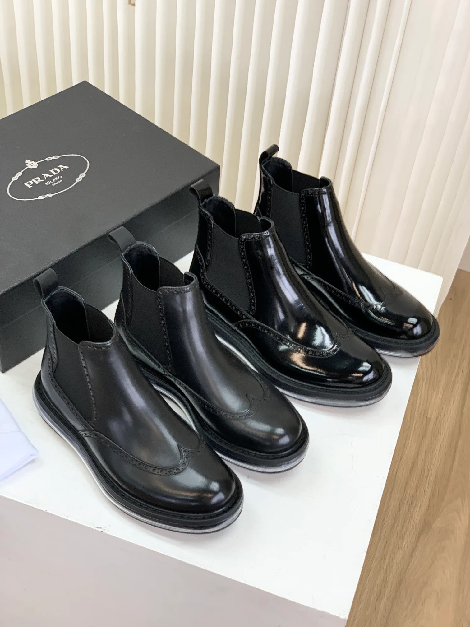 Ботинки Мужские Prada 931192
