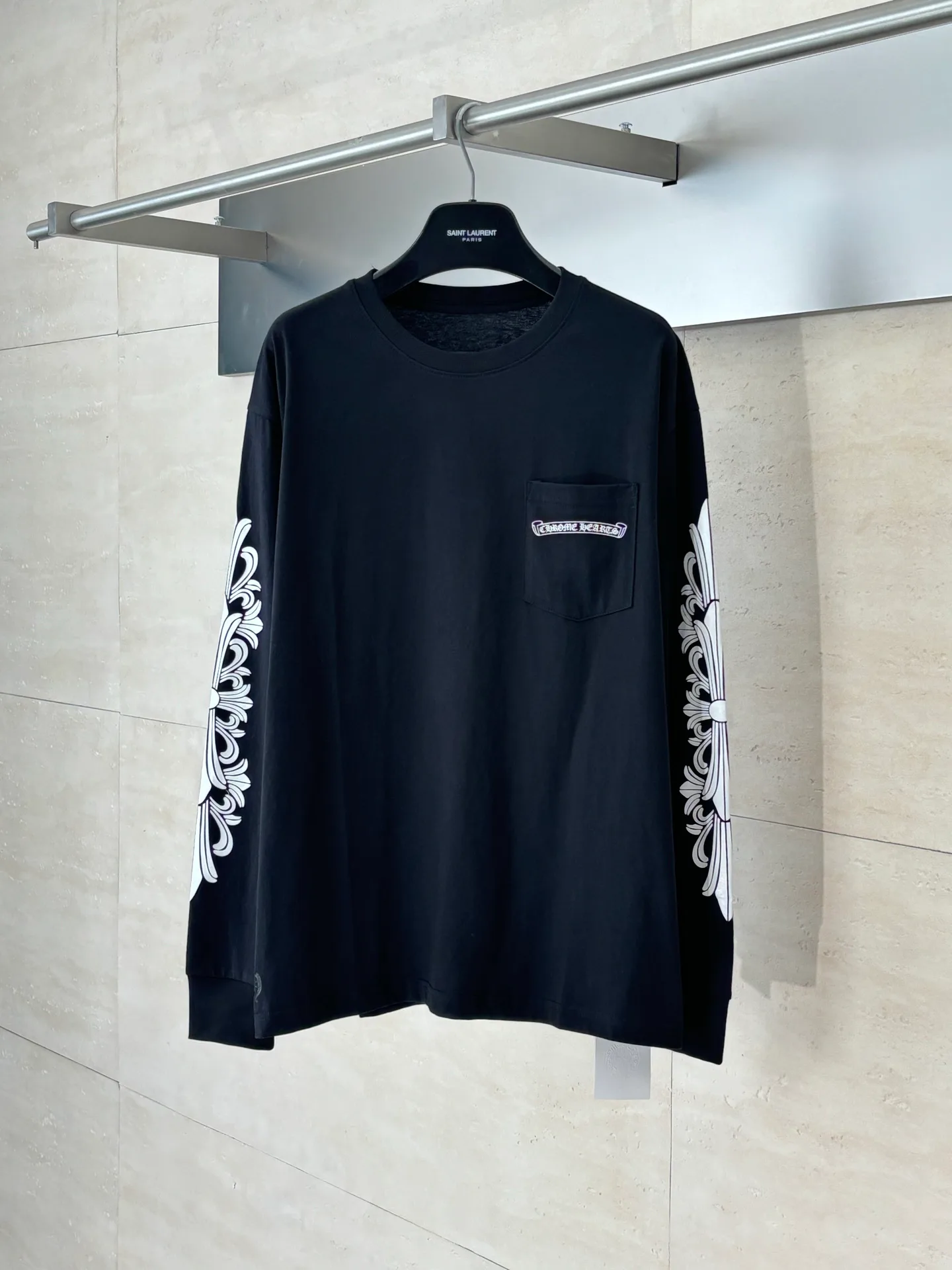 Лонгсливы Мужские Chrome Hearts 135438