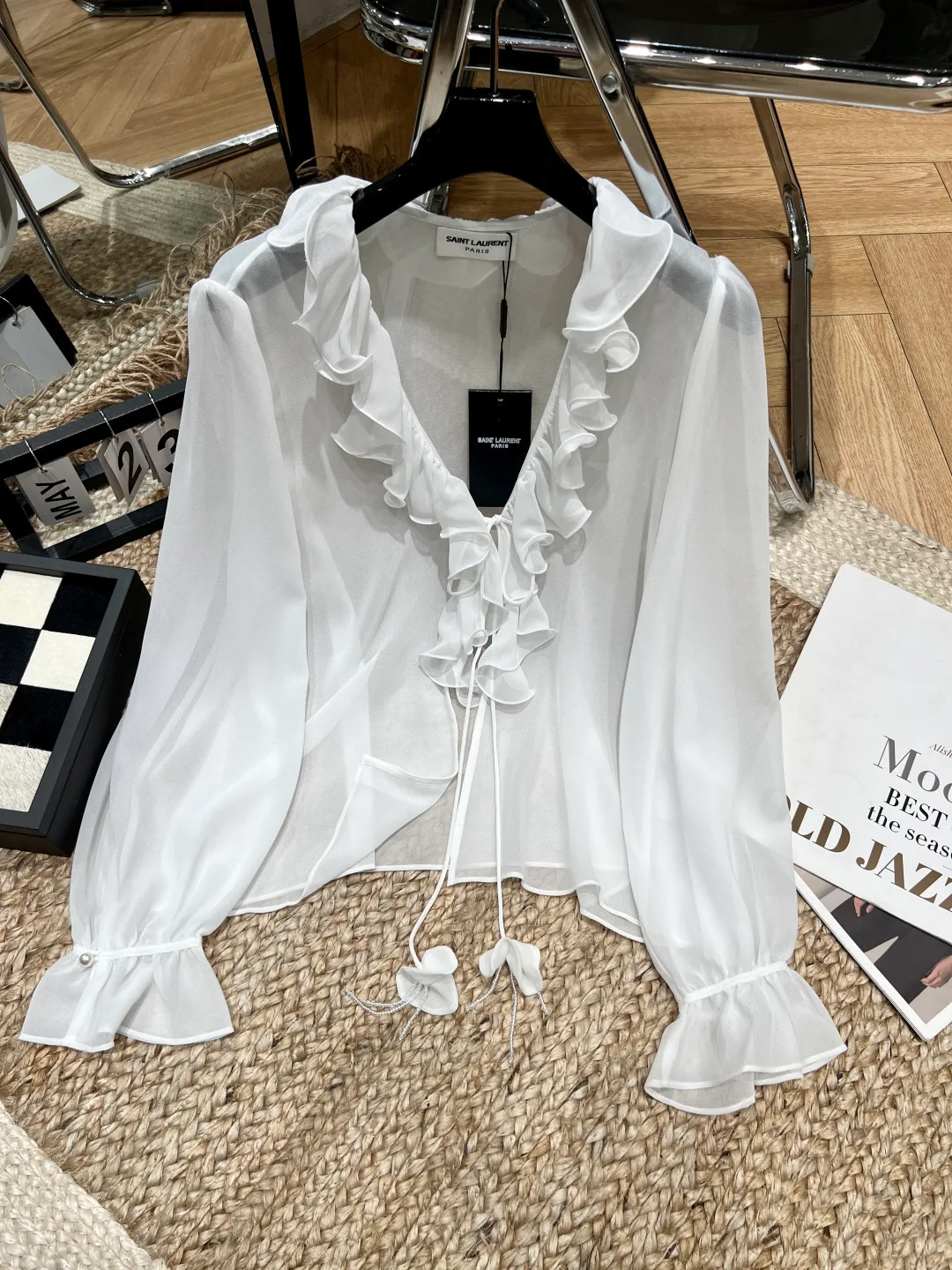 Рубашки Женские Saint Laurent 11068278