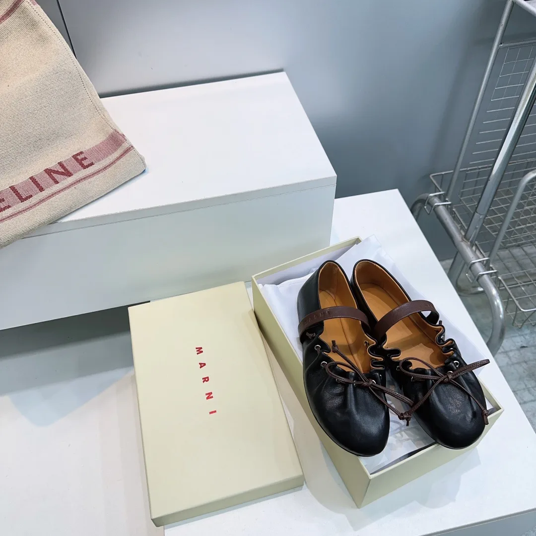 Балетки Женские Marni 1284635