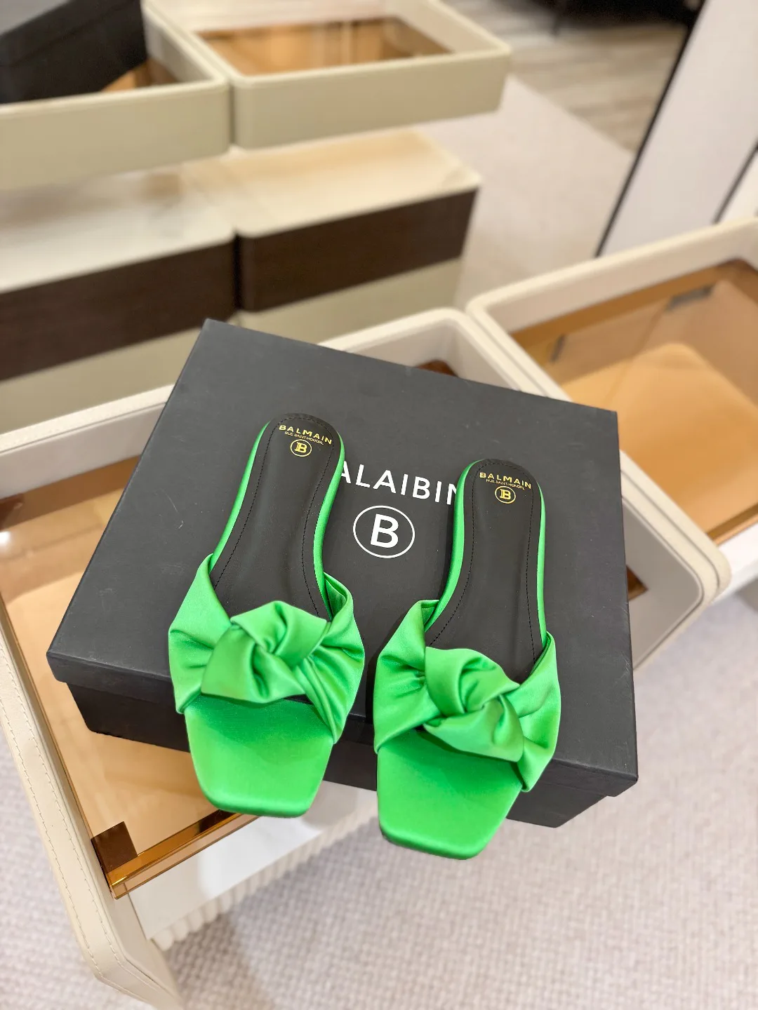 Шлепанцы Женские Balmain 841006