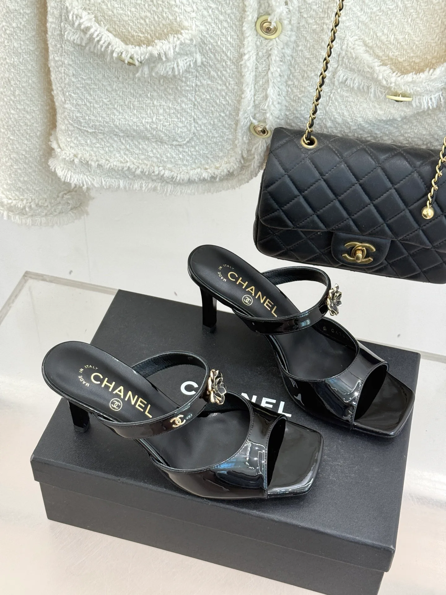 Босоножки Женские Chanel 1655344