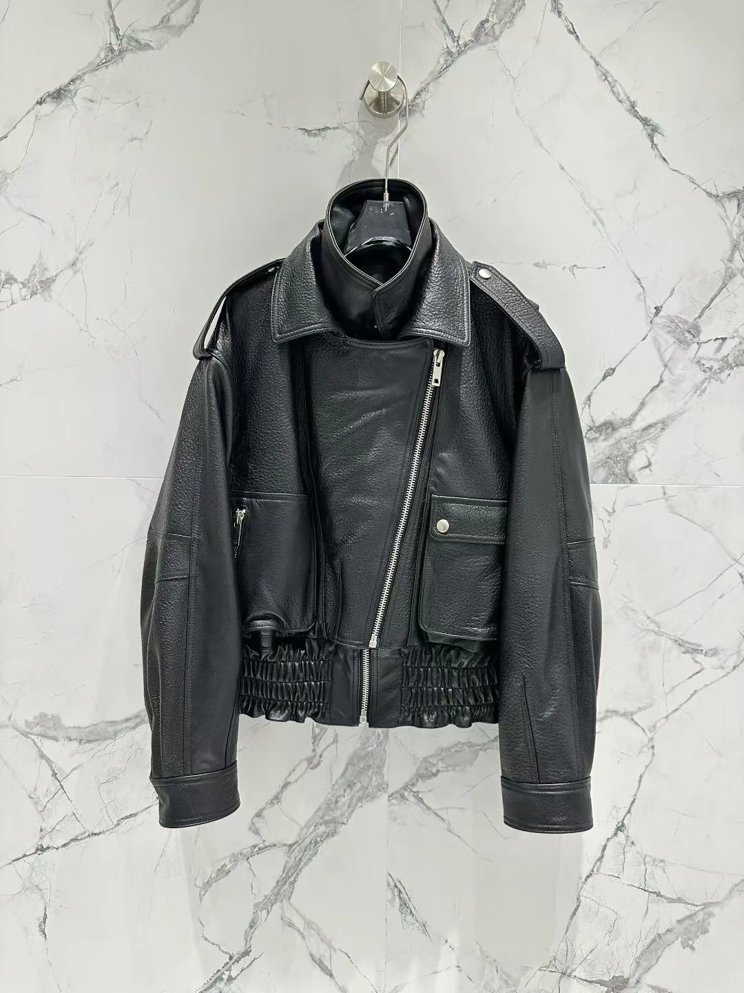 Кожаные Куртки И Дублёнки Женские Alaia 11700626