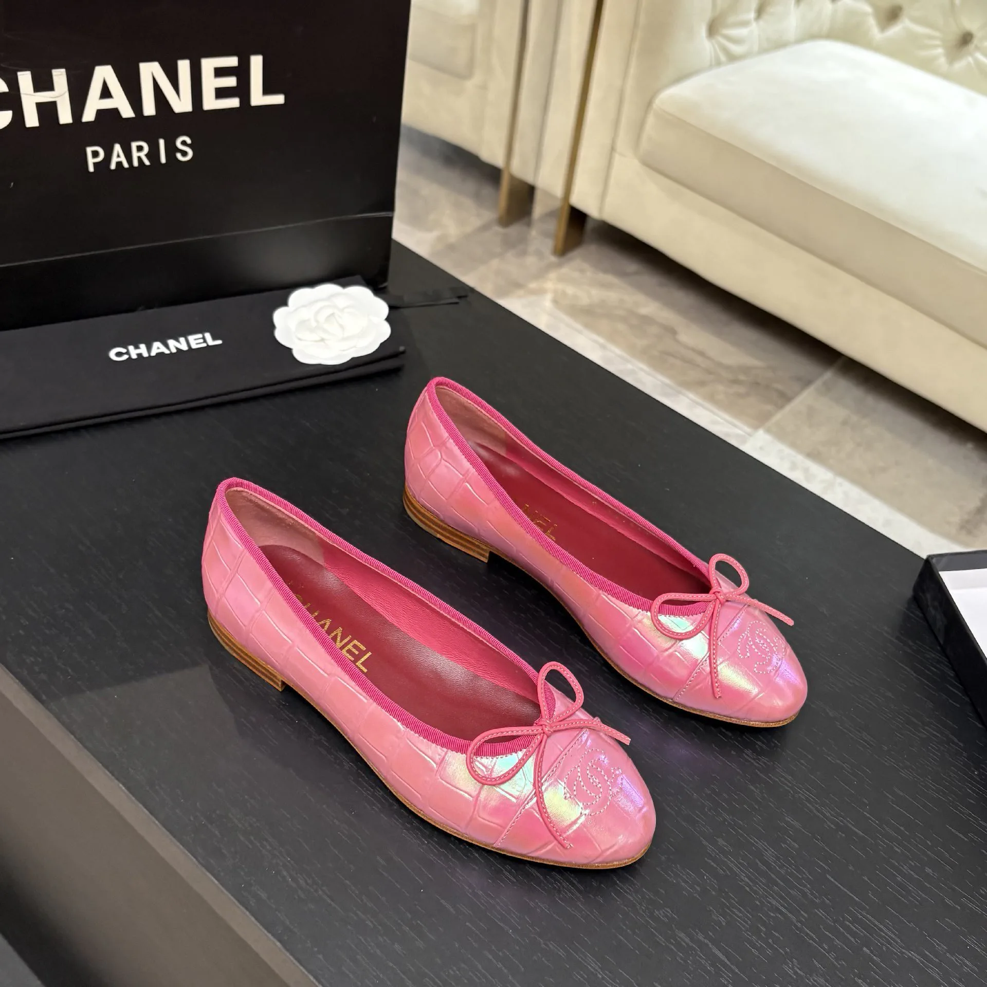 Балетки Женские Chanel 19255420