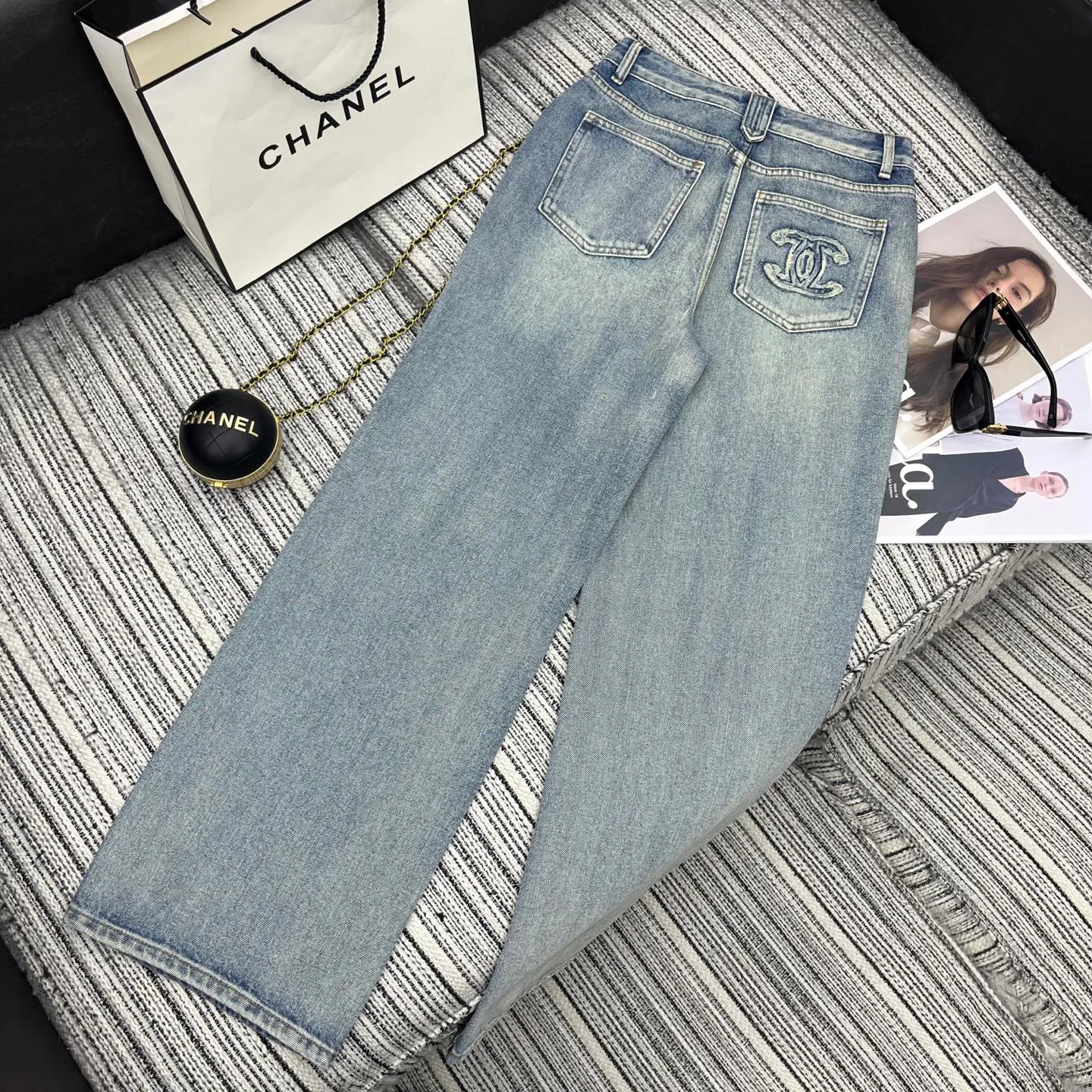 Джинсы Женские Chanel 27186