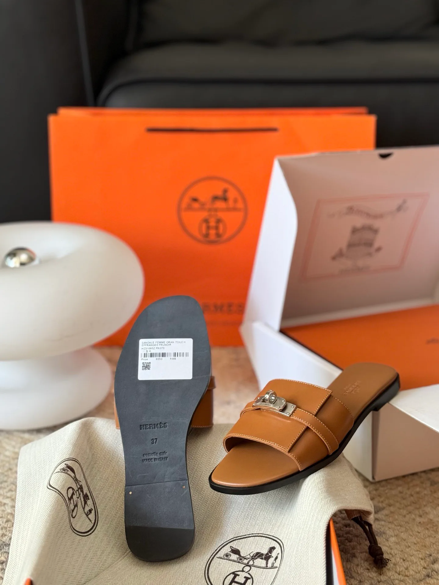 Шлепанцы Женские Hermes 14335135