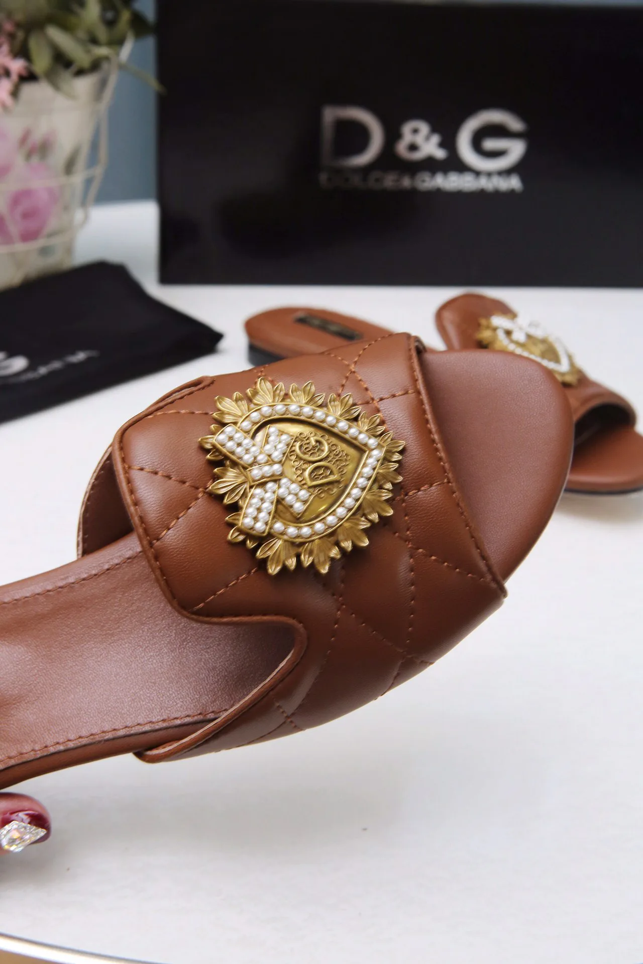 Шлепанцы Женские Gucci 232488