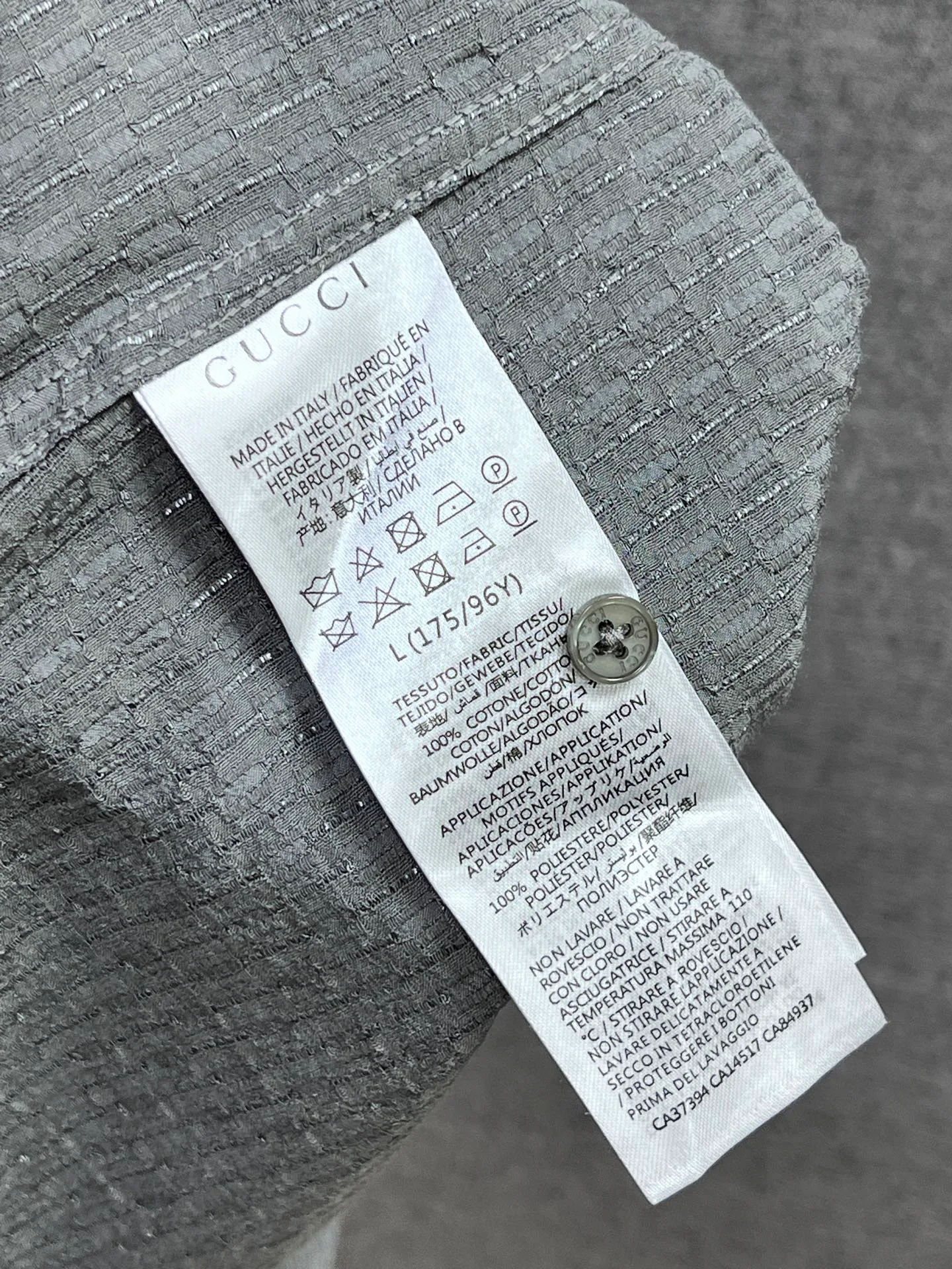 Рубашки Мужские Gucci 18097937