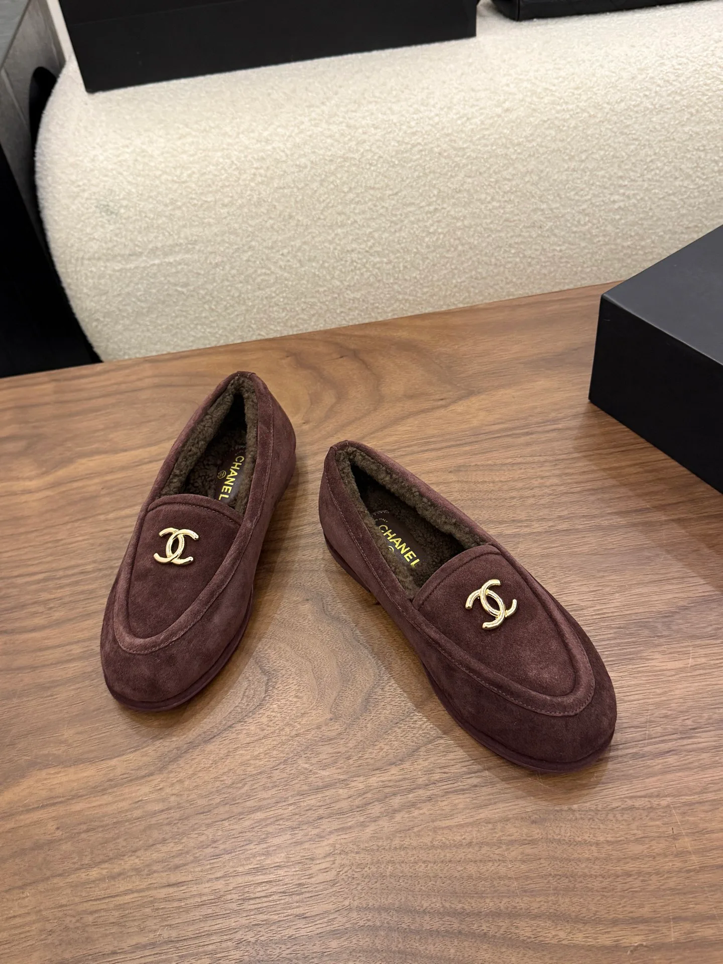 Лоферы И Мокасины Женские Chanel 18223692