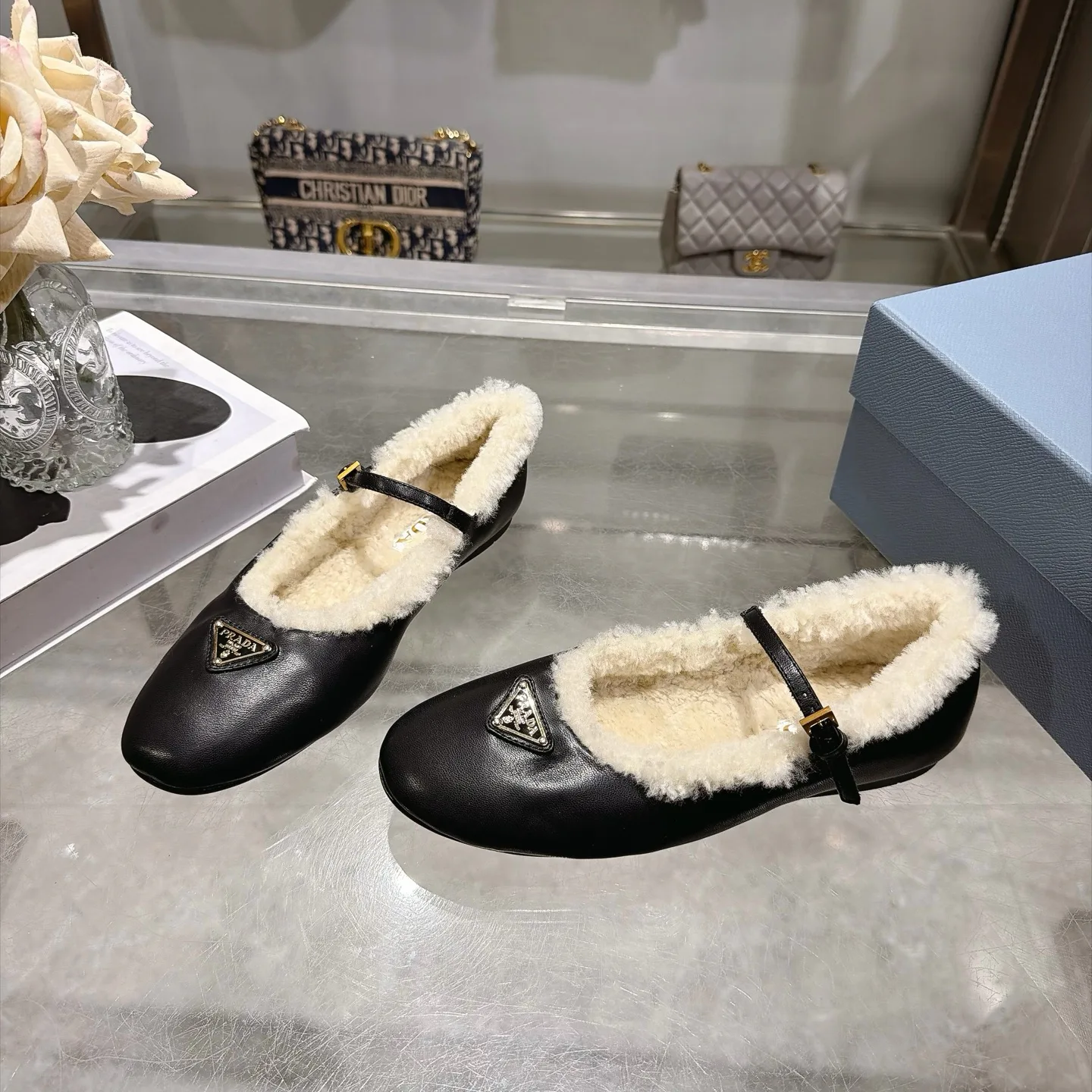 Балетки Женские Prada 19044357