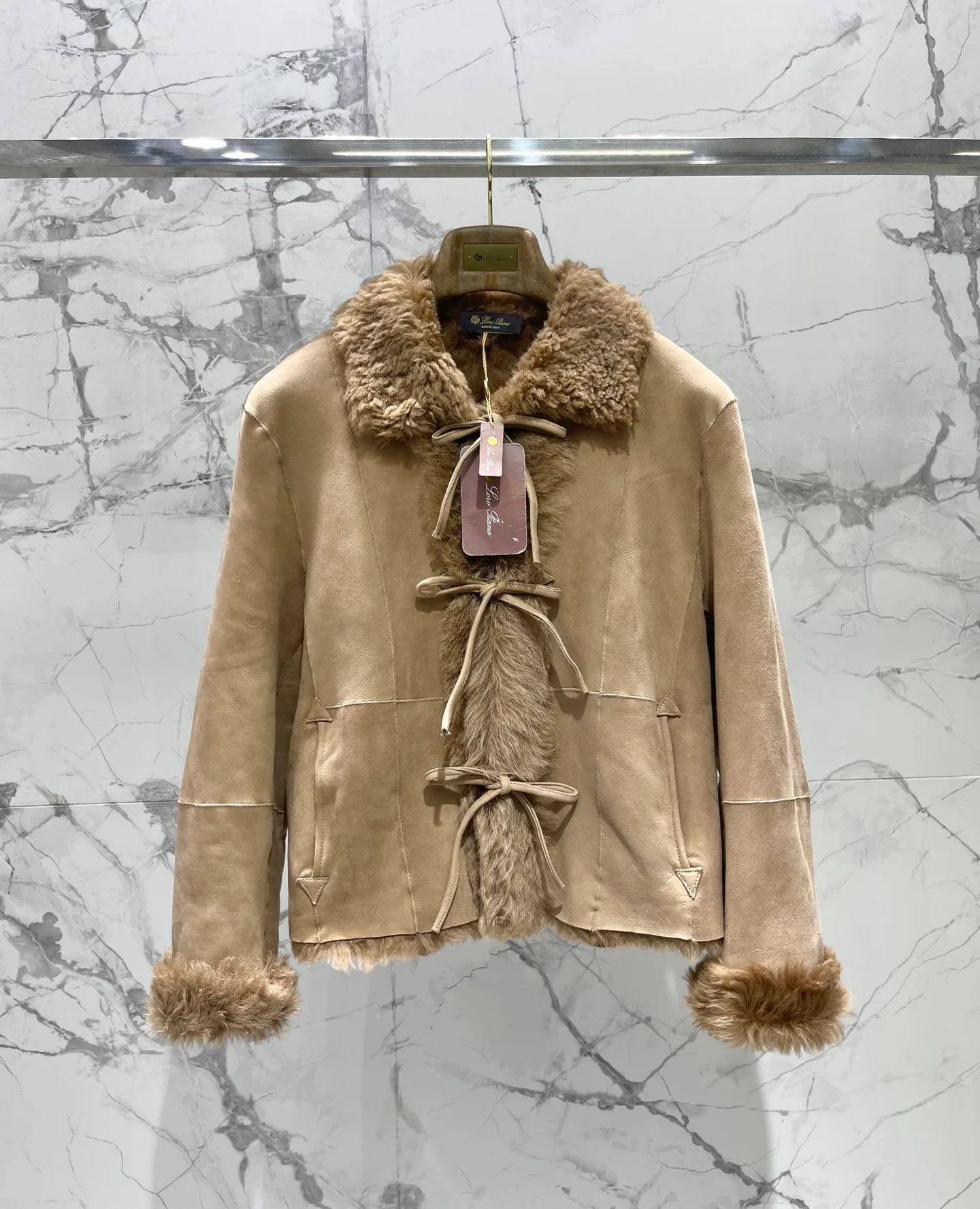 Кожаные Куртки И Дублёнки Женские Loro Piana 20145764