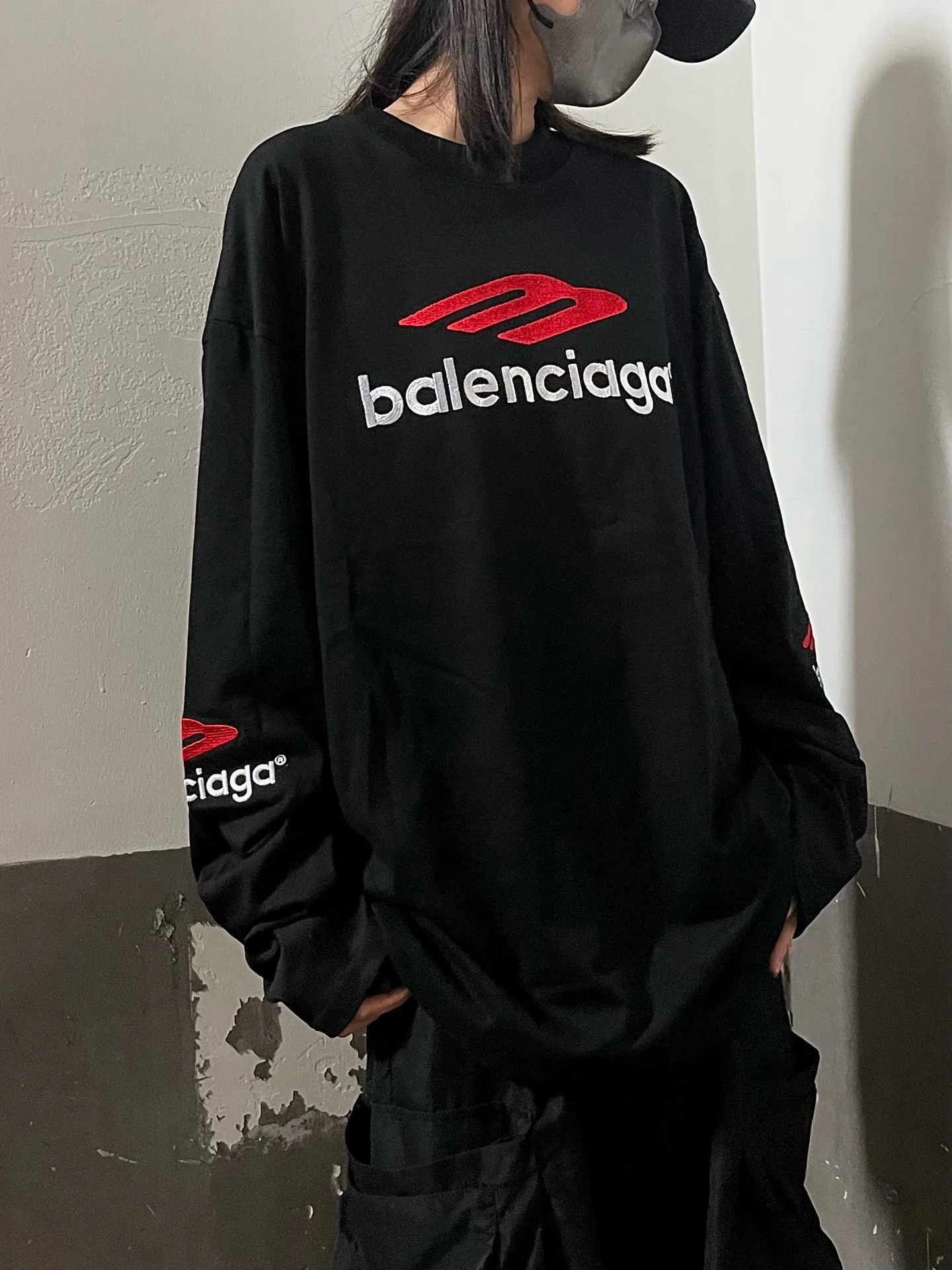 Лонгсливы Женские Balenciaga 214513